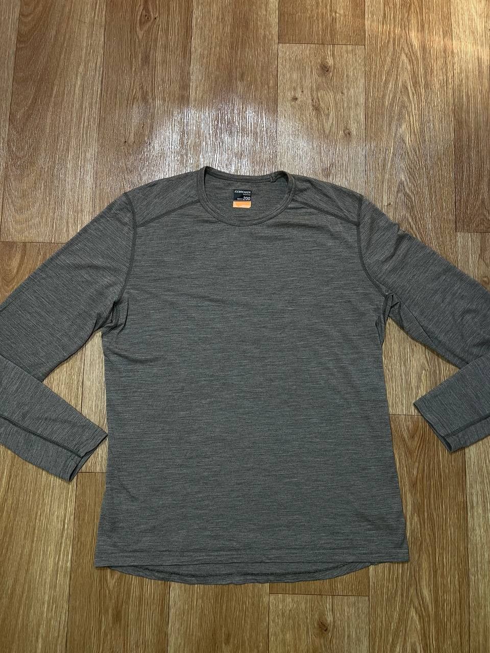 Icebreaker Icebreaker Merino Wool Man’s Beige Bodyfit 200 Sweatshirt Size US L / EU 52-54 / 3 - 5 Thumbnail