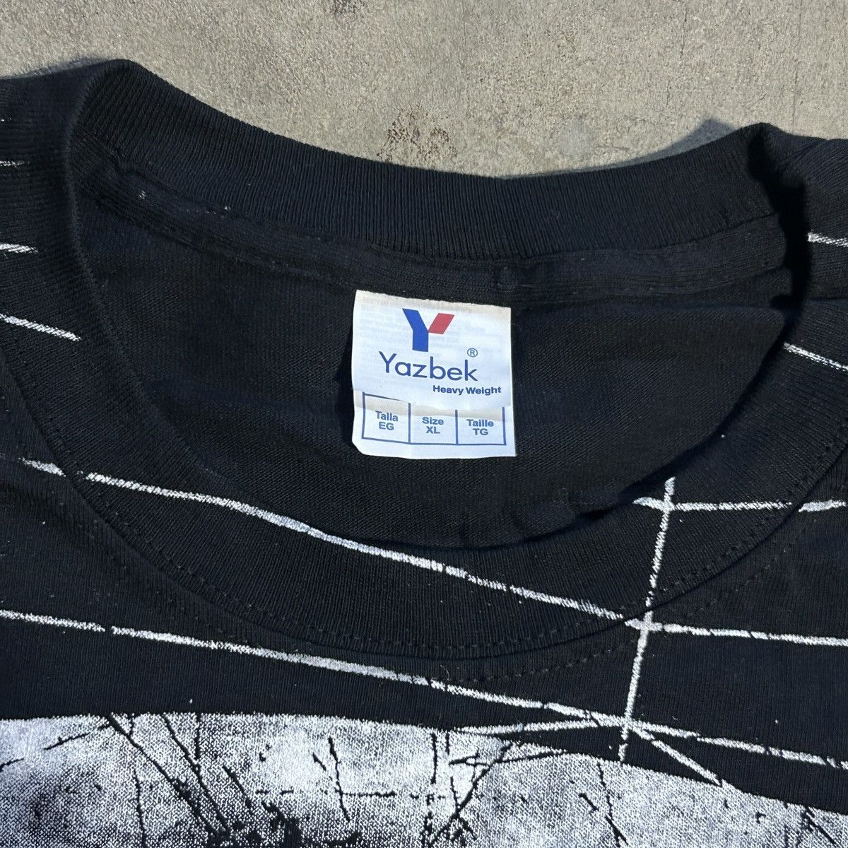 Band Tees × Vintage Vintage Grim Reaper Middle Finger AOP Tee Opium Y2K Size US XL / EU 56 / 4 - 3 Thumbnail