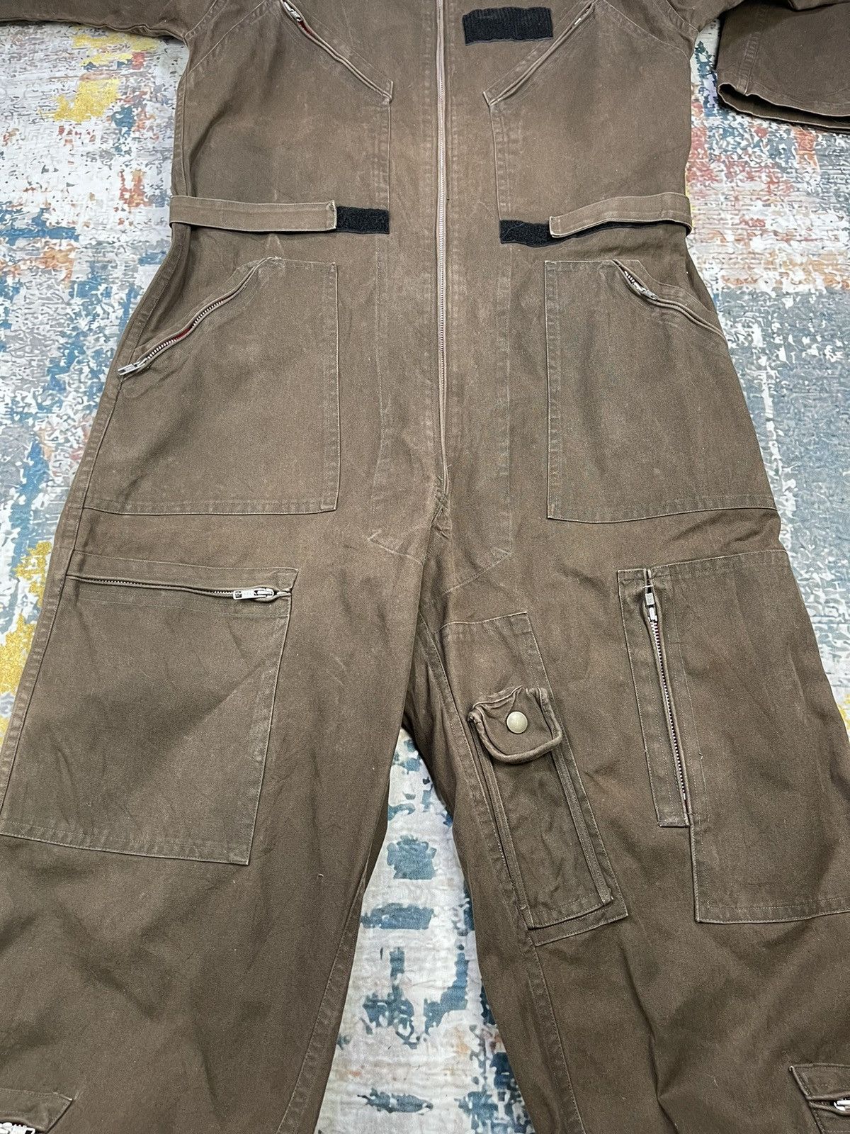 Japanese Brand SWARM Japanese Pilot Flightsuit Coveralls Size US 35 - 15 Thumbnail