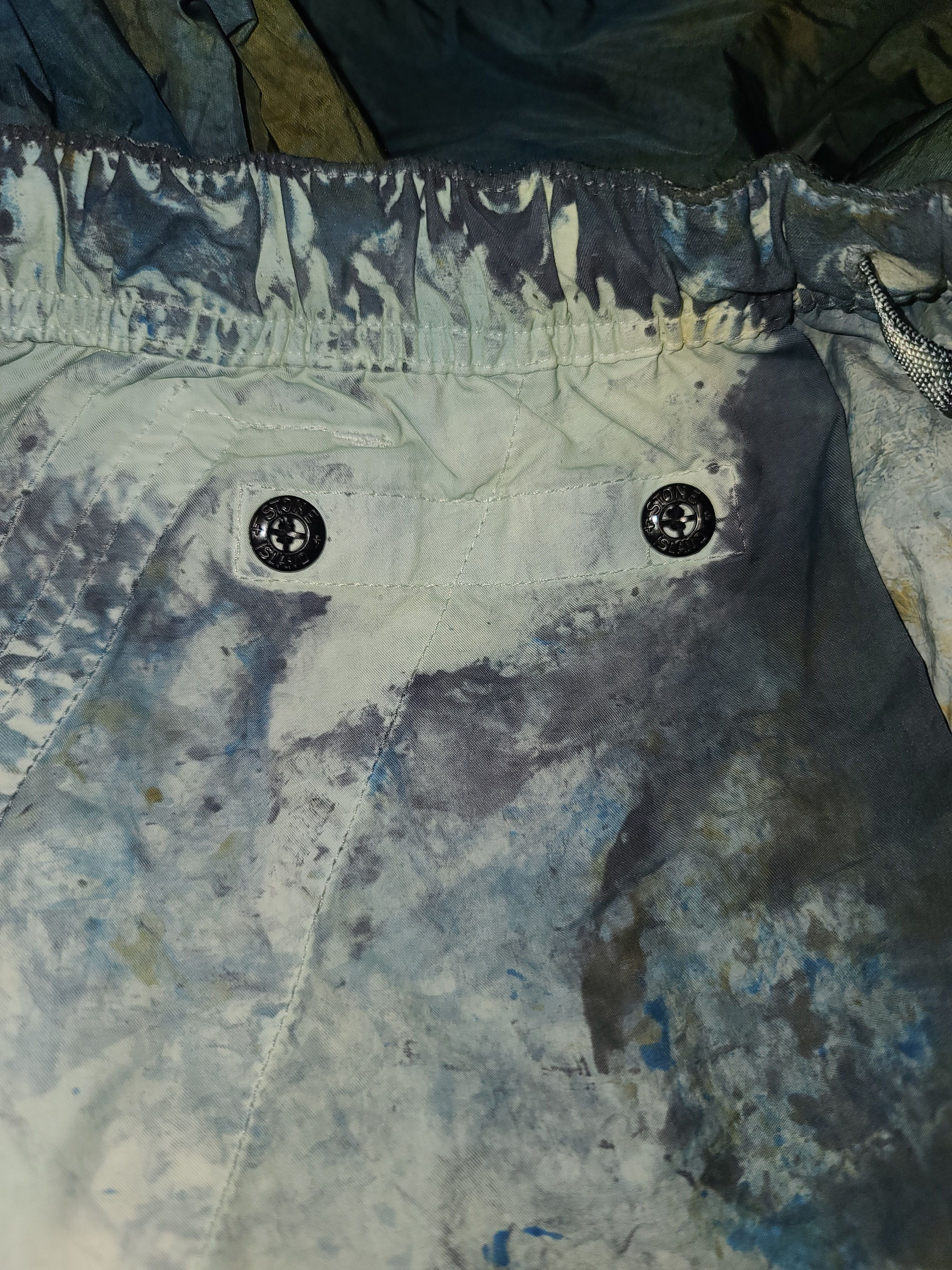 Stone Island × Supreme Painted Camo Nylon Pants Size US 32 / EU 48 - 4 Thumbnail