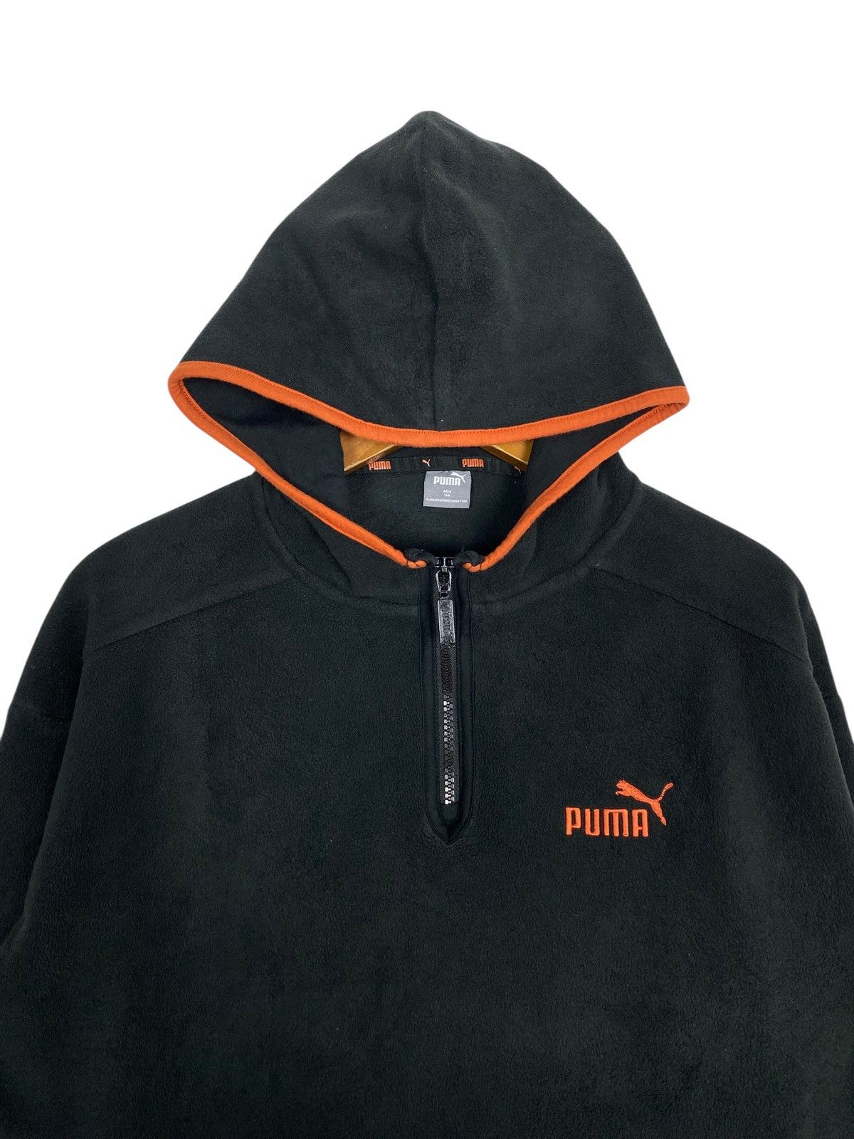 Puma Rare‼️ Puma Fleece Hoodie Small Logo Size S / US 4 / IT 40 - 4 Thumbnail