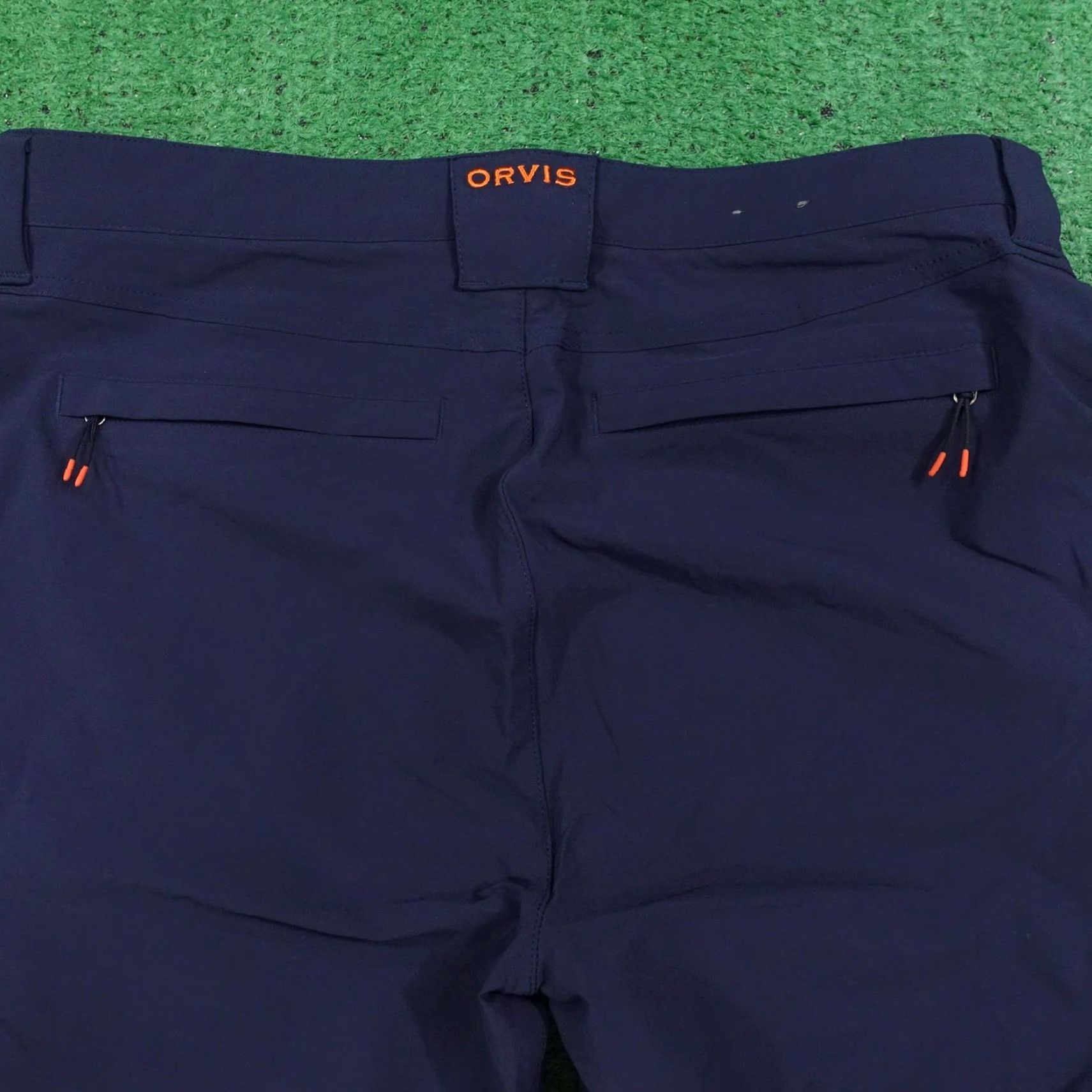Orvis Orvis Pants Mens 34x32 Blue Cargo Microfiber Nylon Spandex Stretch Pockets Outdoor/Travel Size US 34 / EU 50 - 5 Thumbnail