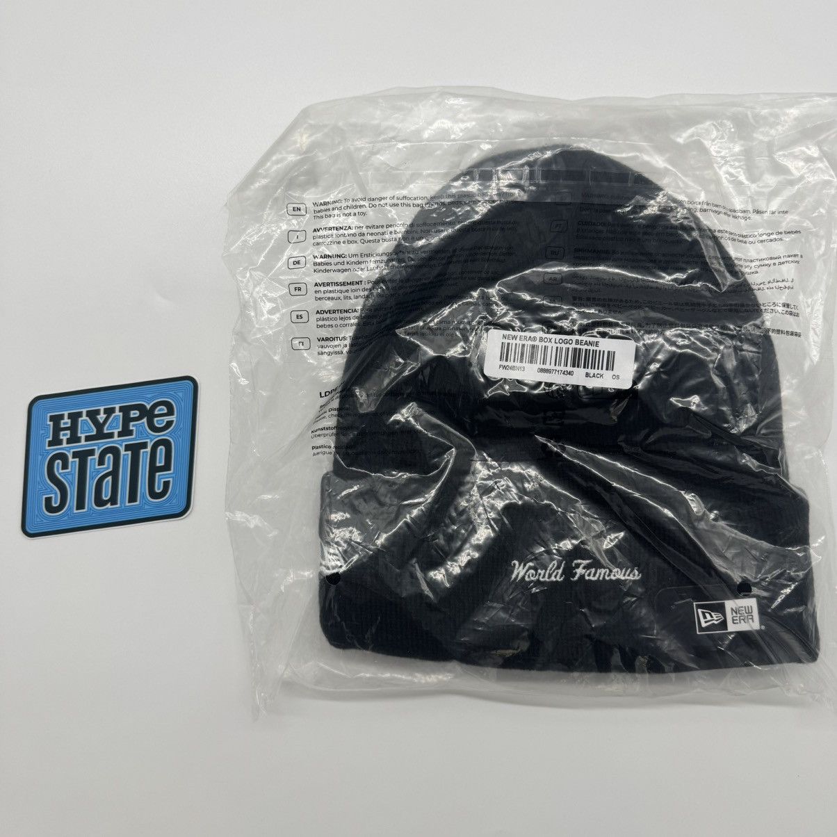 Supreme Supreme New Era Box Logo Beanie (FW24) Black Size ONE SIZE - 2 Thumbnail