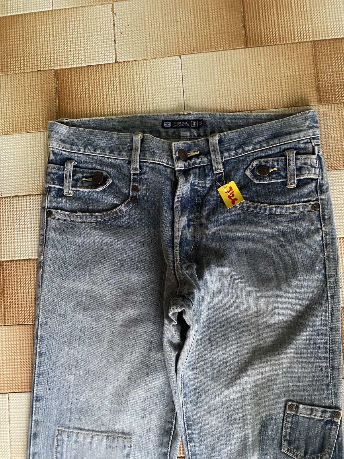Hysteric Glamour × If Six Was Nine × PPFM Vintage custom culture straight cut denim Size US 31 - 16 Thumbnail