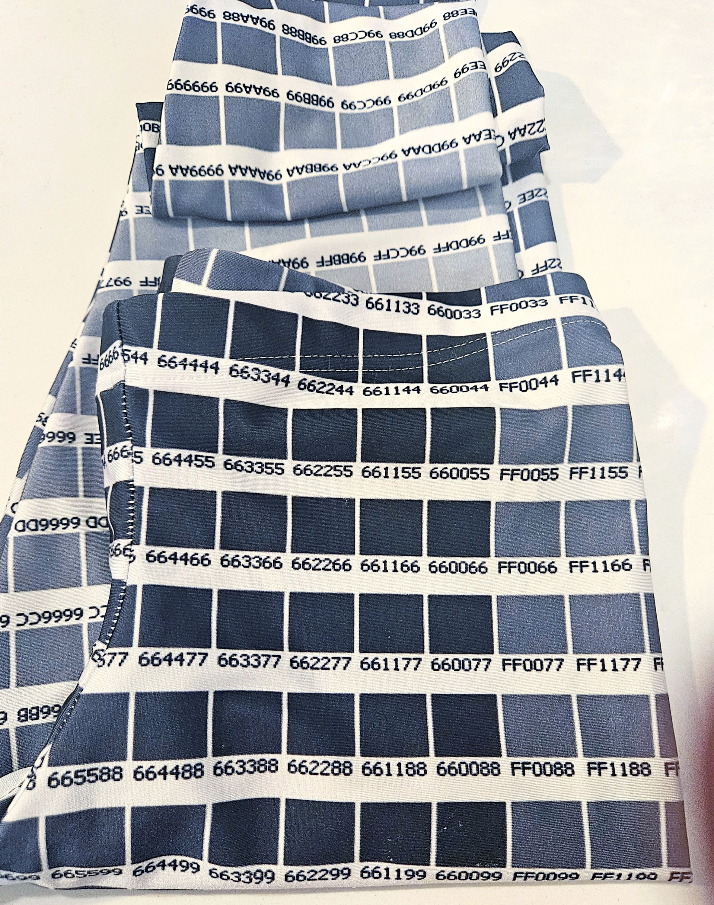 BlackMilk BLACK MILK “Digital Color Swatch / Hex Code” Leggings Size 28" / US 6 / IT 42 - 8 Thumbnail
