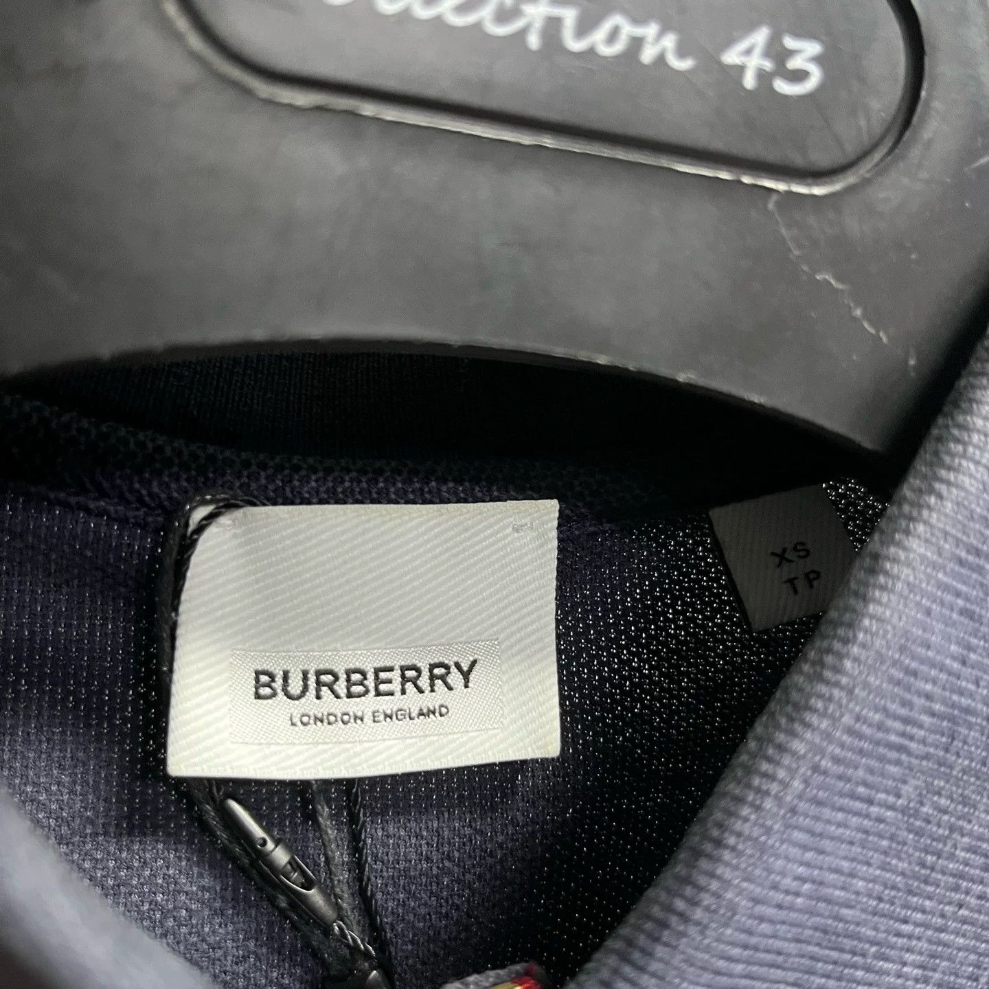 Burberry Burberry Deep Blue Classic Short-Sleeve Polo Size US XS / EU 42 / 0 - 2 Thumbnail