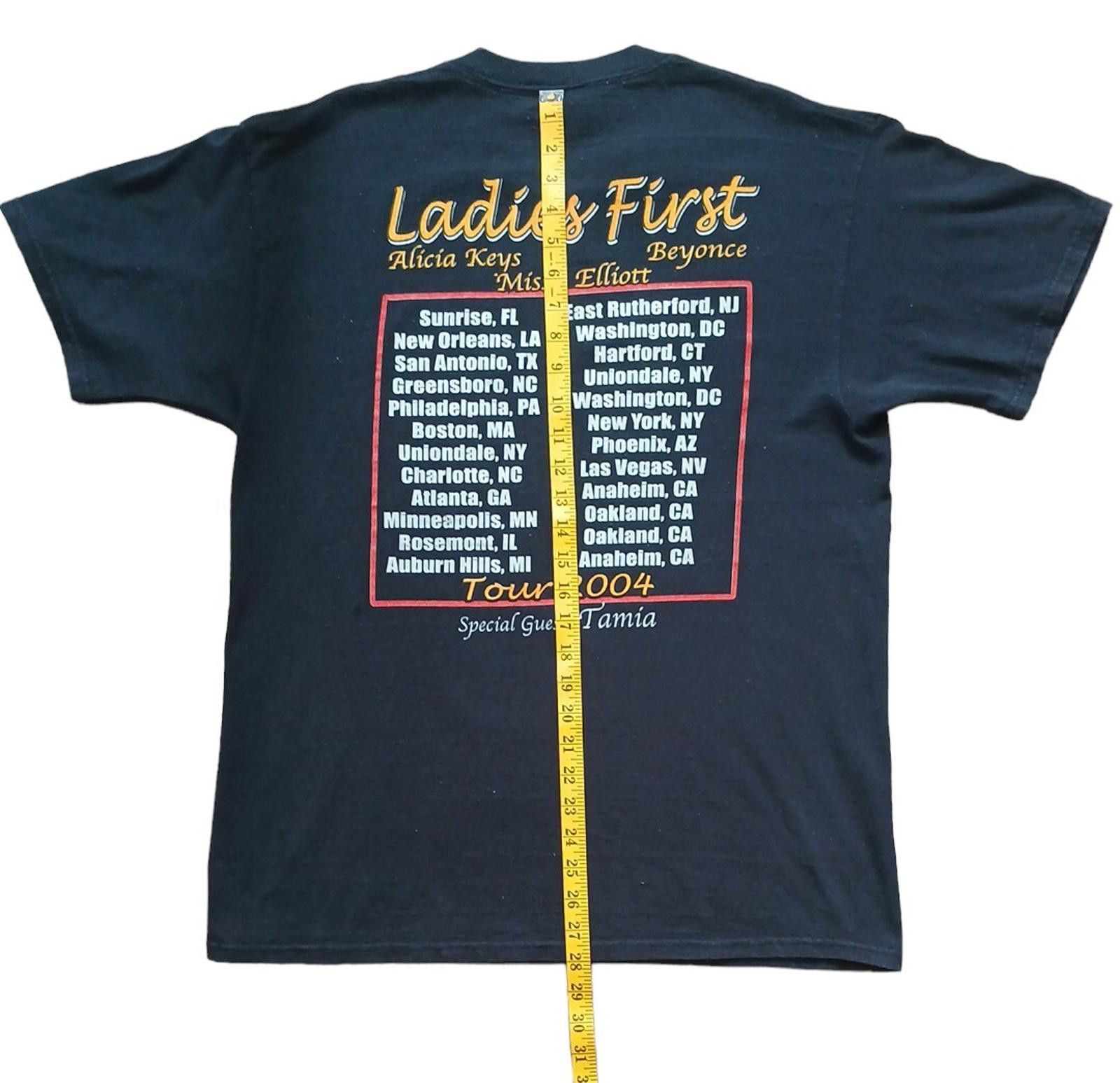 Delta Ladies First Tour Large Rap T-Shirt Beyonce/Missy Elliott Size US L / EU 52-54 / 3 - 5 Thumbnail