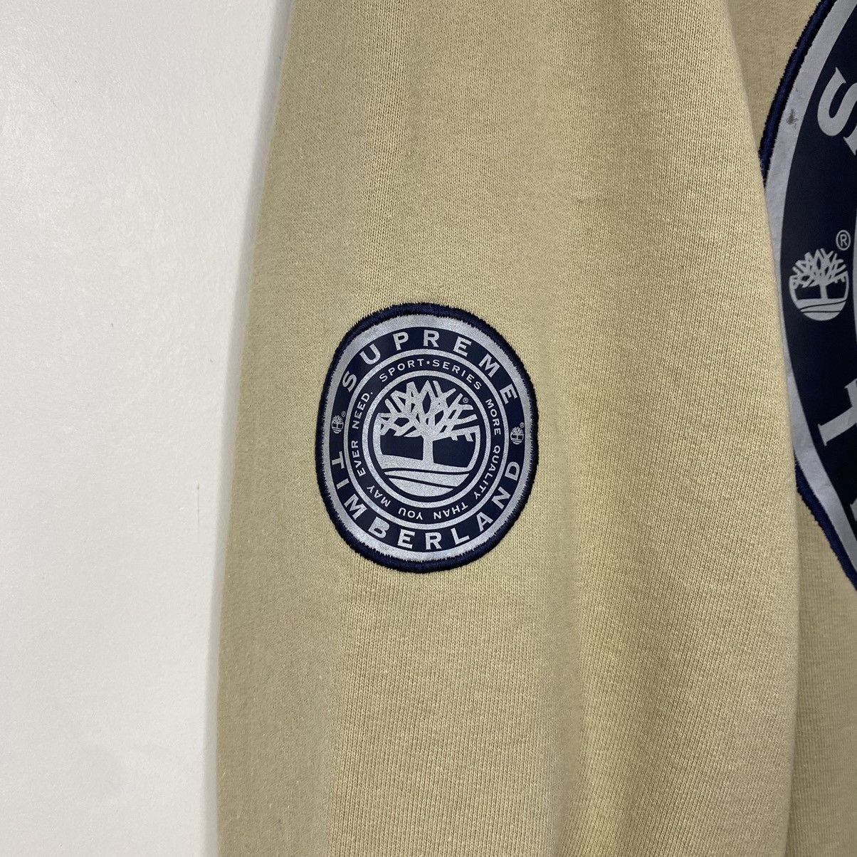 Supreme × Timberland Supreme Timberland FW21 Taupe Hoodie Size US M / EU 48-50 / 2 - 7 Thumbnail