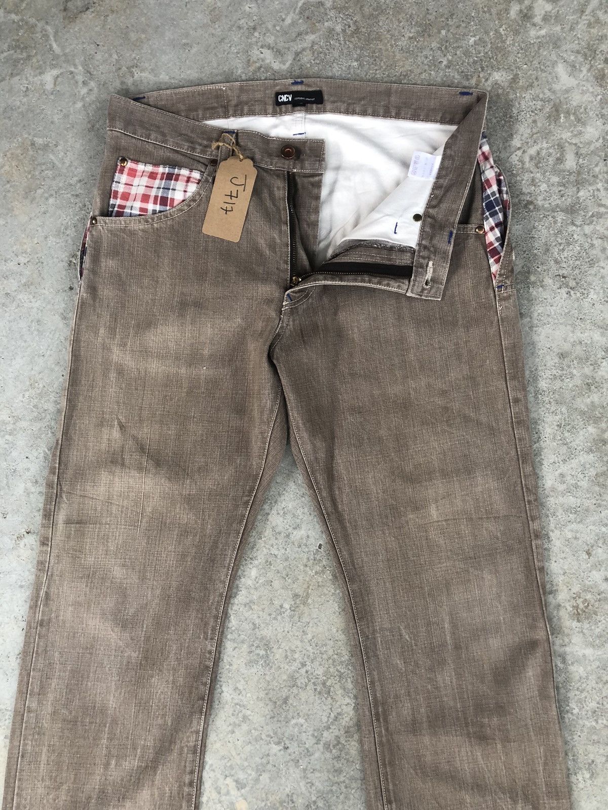 Japanese Brand Japanese Concave attempt Distressed Jeans Size US 32 / EU 48 - 4 Thumbnail