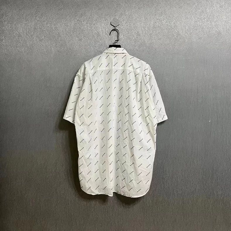 Balenciaga Balenciaga Short Sleeve Shirt in Great Condition-2505 Size US M / EU 48-50 / 2 - 2 Thumbnail