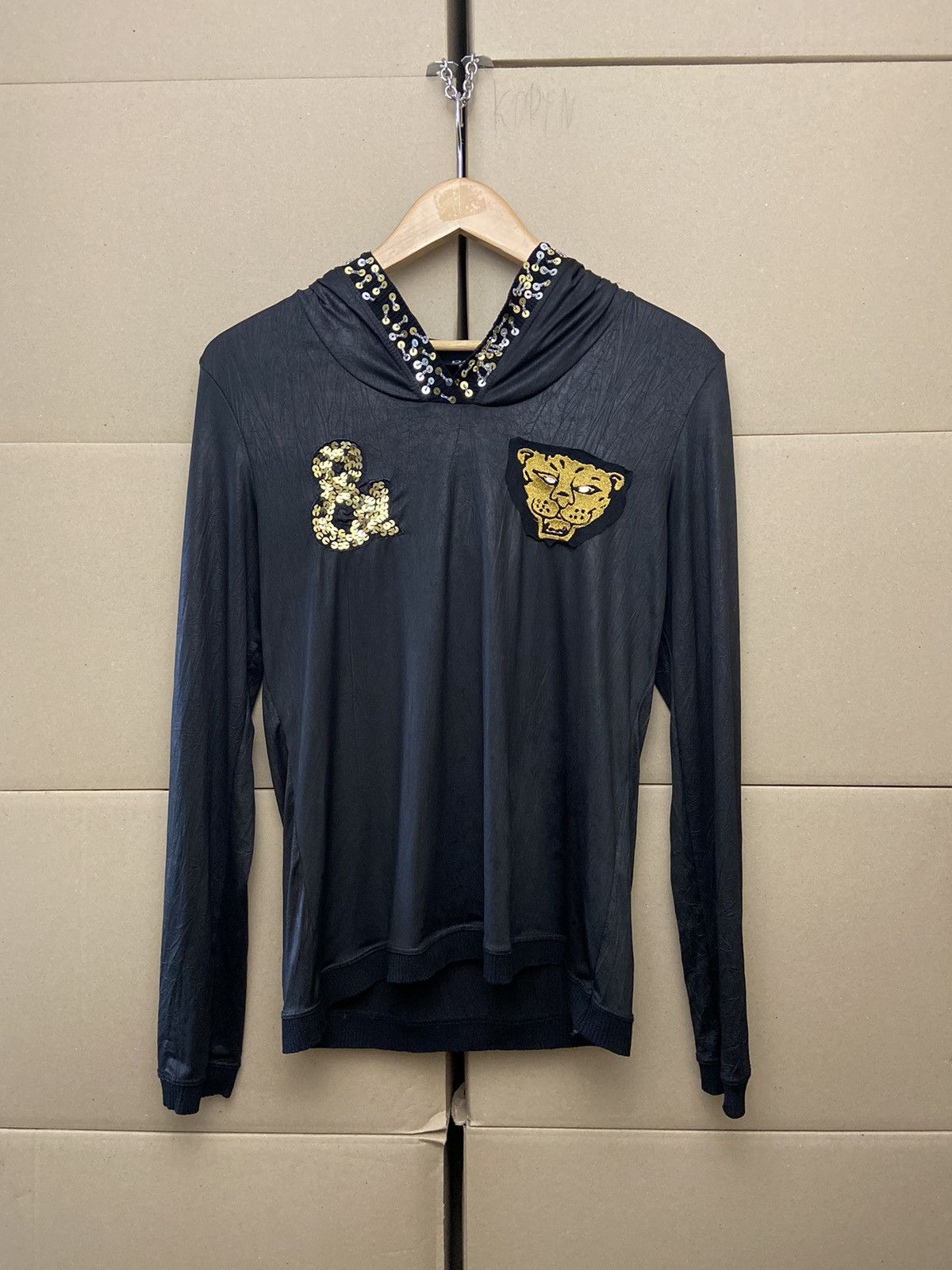 Dolce & Gabbana × Vintage RARE VINTAGE DOLCE GABBANA DGB HOODIE Y2K LUXURY AVANT GARDE Size M / US 6-8 / IT 42-44 - 1 Thumbnail