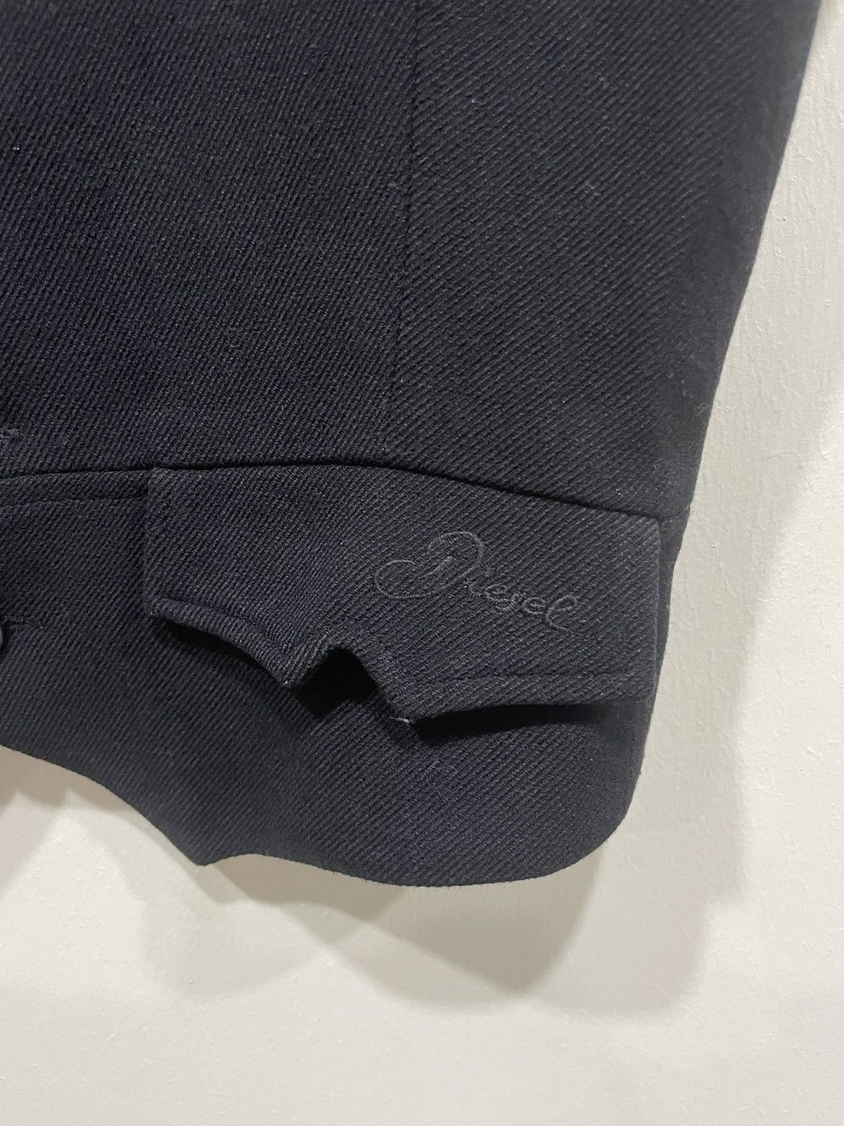 Designer × Diesel × Vintage Diesel Black Top Size XS / US 0-2 / IT 36-38 - 3 Thumbnail