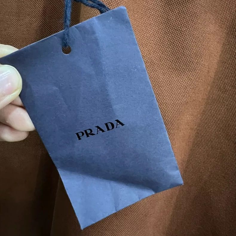 Prada Prada Brown logo fake two-piece polo shirt 2502-Nextarrow Size US XXL / EU 58 / 5 - 6 Thumbnail