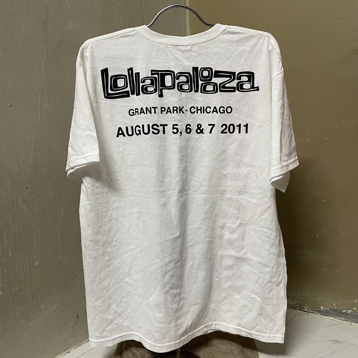 Rap Tees Eminem at Lollapalooza 2011 Size US XL / EU 56 / 4 - 5 Thumbnail