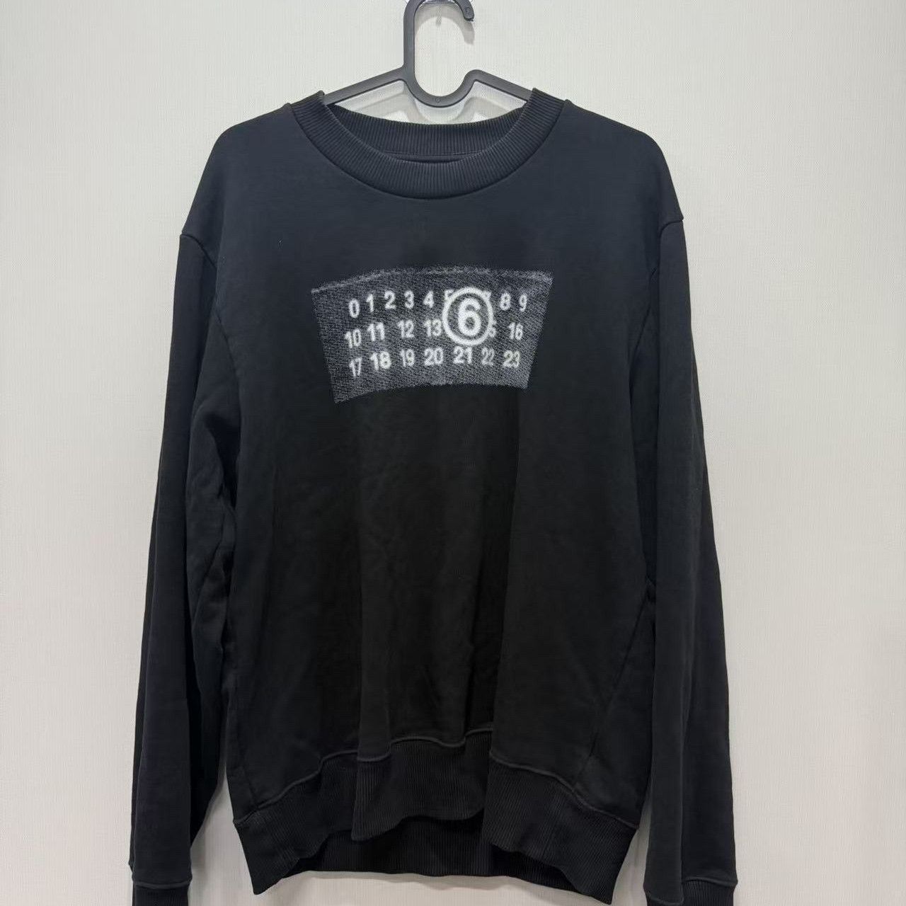 MM6 MM6 Maison Margiela Logo Print Sweatshirt Size S Size S / US 4 / IT 40 - 1 Thumbnail