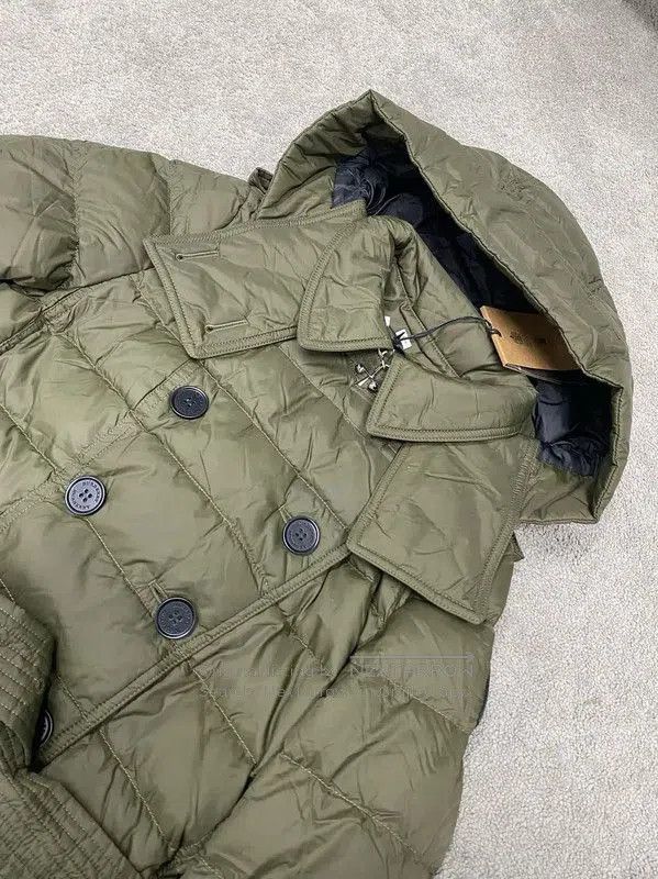 Burberry Burberry Green Women's Down Coat. Size XS / US 0-2 / IT 36-38 - 2 Thumbnail