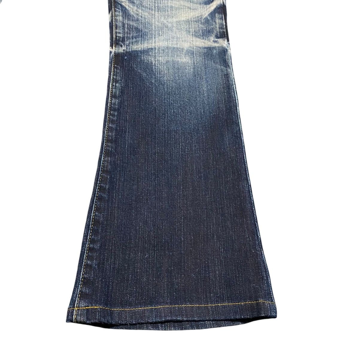 Tornado Mart Vintage Tornado Mart Denim Flare Jeans Whisker Size US 31 - 11 Thumbnail