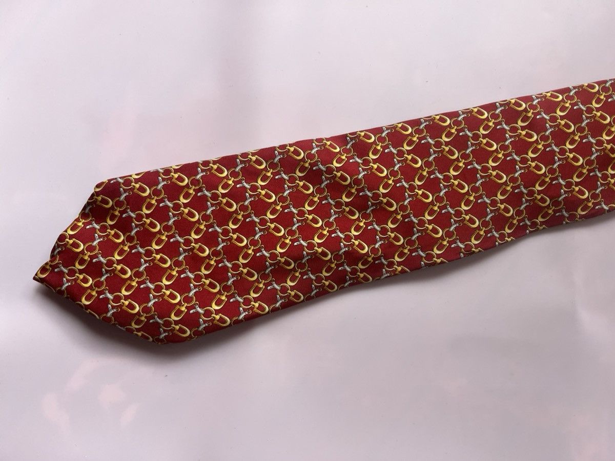 Burberry Vintage Burberry chain link necktie Size ONE SIZE - 4 Thumbnail