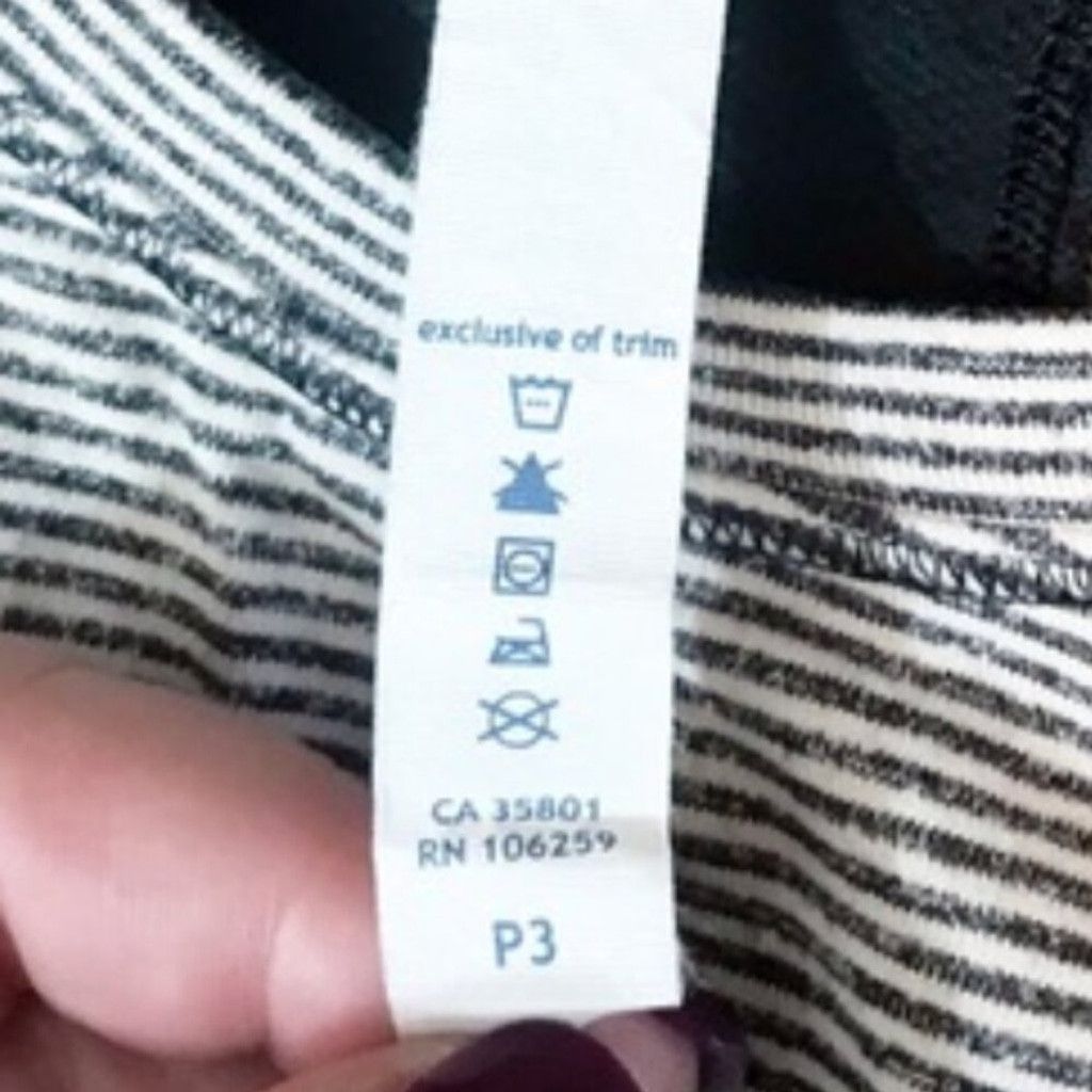 Lululemon LULULEMON Star Runner Red/White Bordeaux Tonka Stripe Sz 10 Size 3XL / US 20-22 - 6 Thumbnail