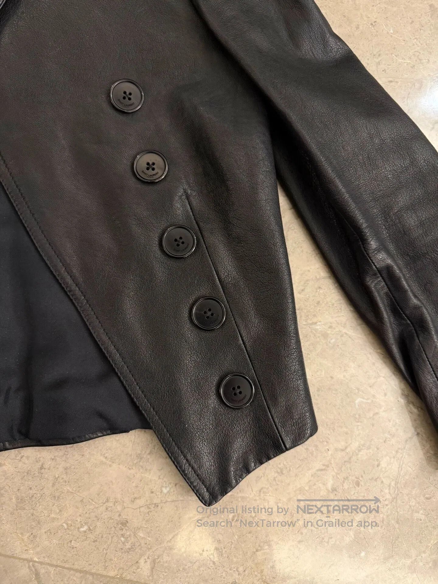 Saint Laurent Paris Saint Laurent Lambskin Leather Jacket. Size US S / EU 44-46 / 1 - 8 Thumbnail