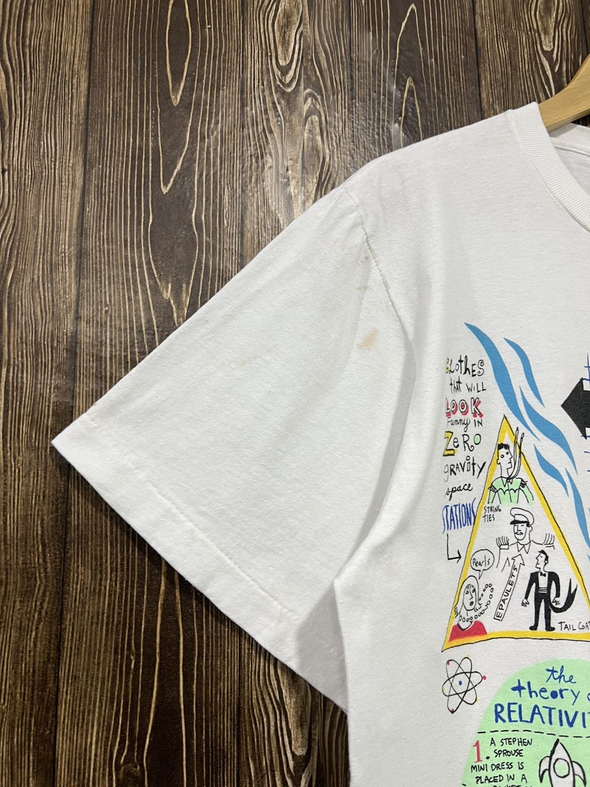 Vintage Vintage The Science Of Fashion Art Rare Tshirt Size US L / EU 52-54 / 3 - 4 Thumbnail