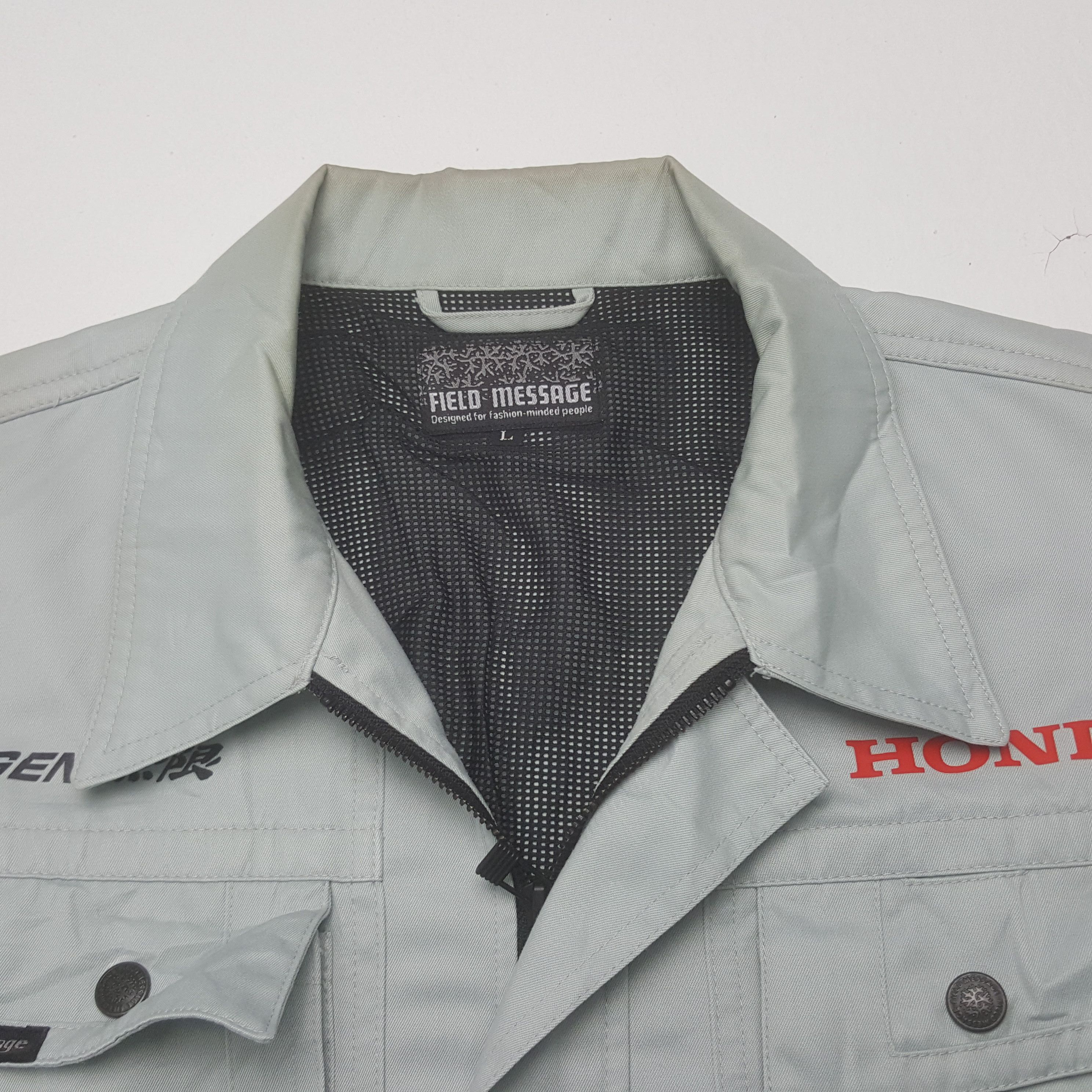 Honda × Vintage Vintage Mugen Honda Custom Art Zipper Racing Jacket Size US M / EU 48-50 / 2 - 5 Thumbnail