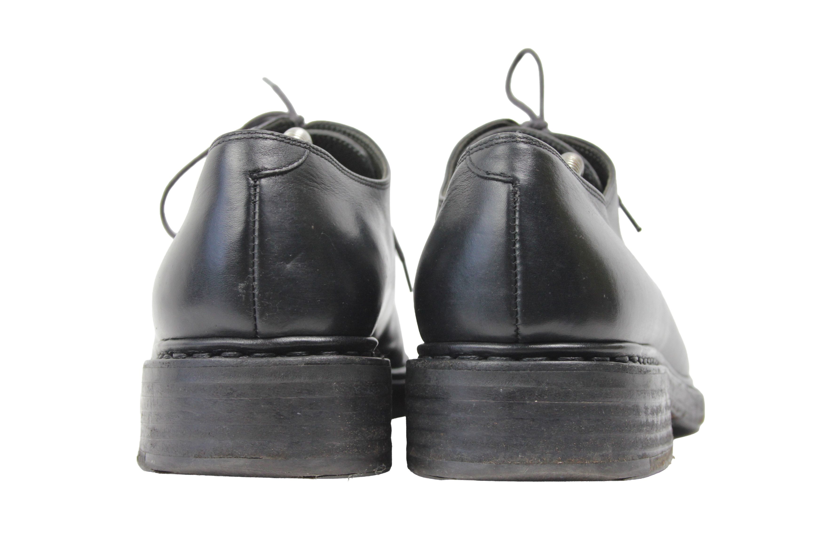 Paraboot 00S Avignon Split Toe Leather Derby Vintage France Size US 11 / EU 44 - 11 Thumbnail