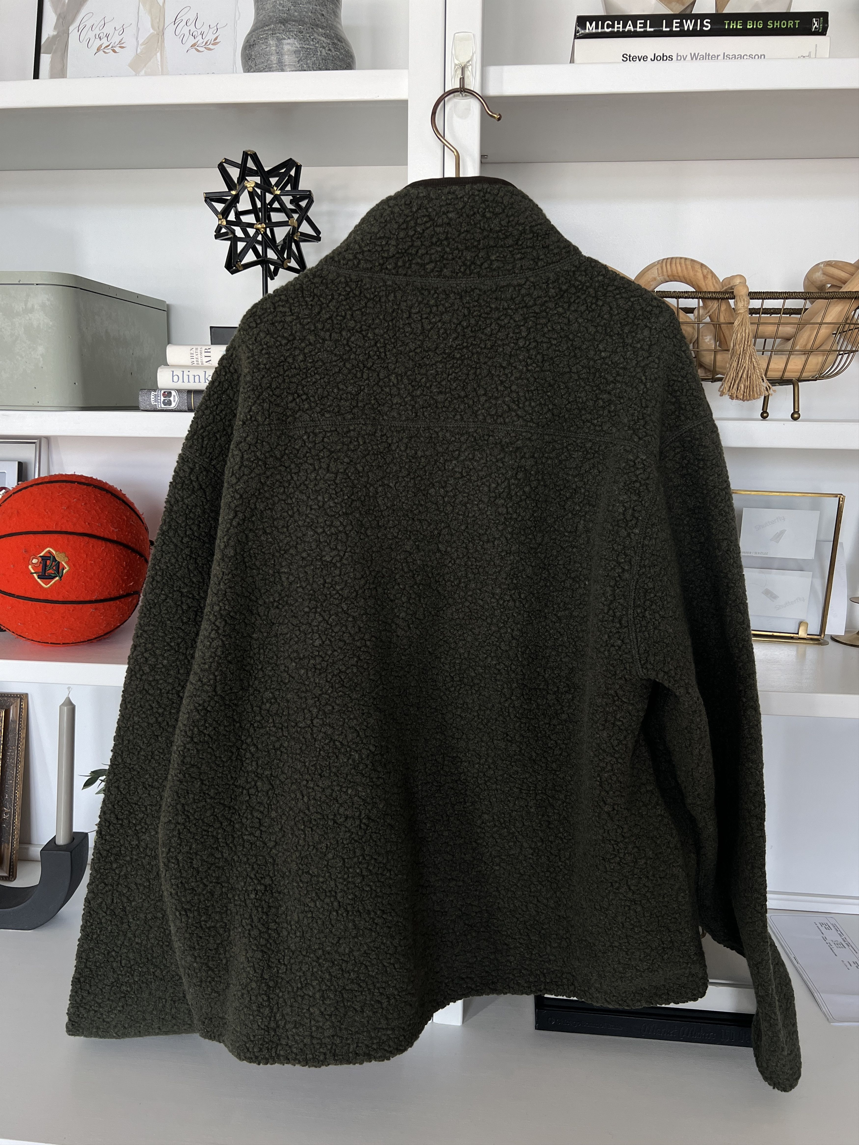 Drake's Drakes Wool Fleece Boucle Jacket Size US XL / EU 56 / 4 - 3 Thumbnail