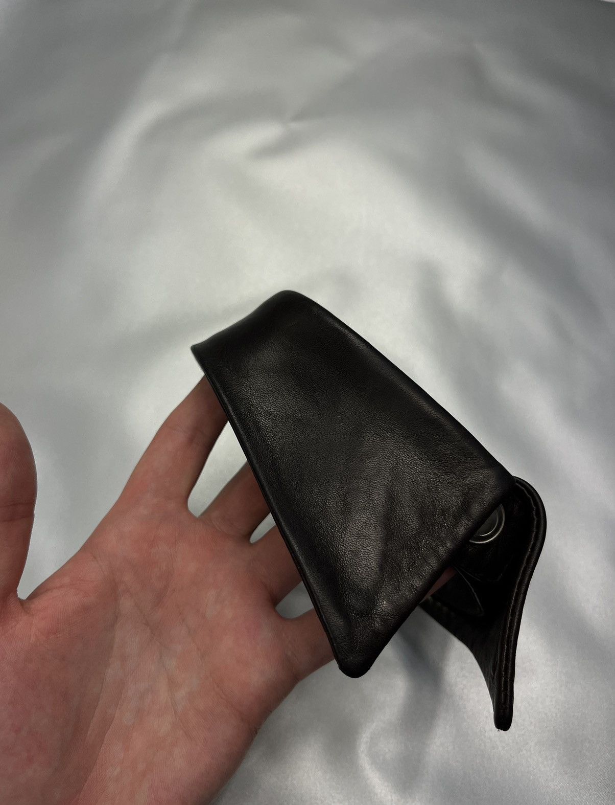 Gucci 💎90s Gucci Vintage Leather Shirt Collar Podium Size ONE SIZE - 4 Thumbnail