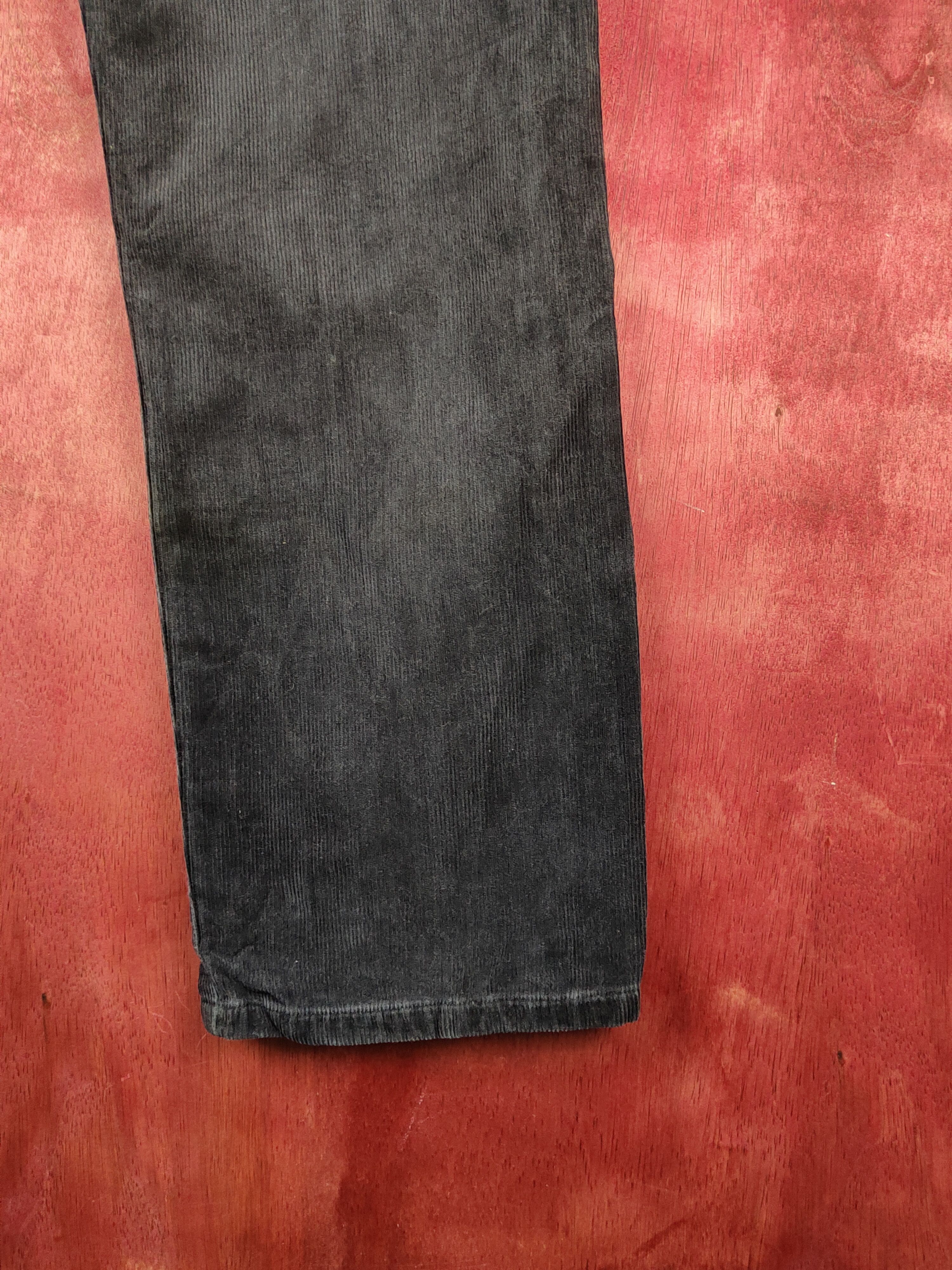 Vintage Bobson Dark Blue faded vintage cargo Corduroy Pants #S1560 Size US 28 / EU 44 - 12 Thumbnail