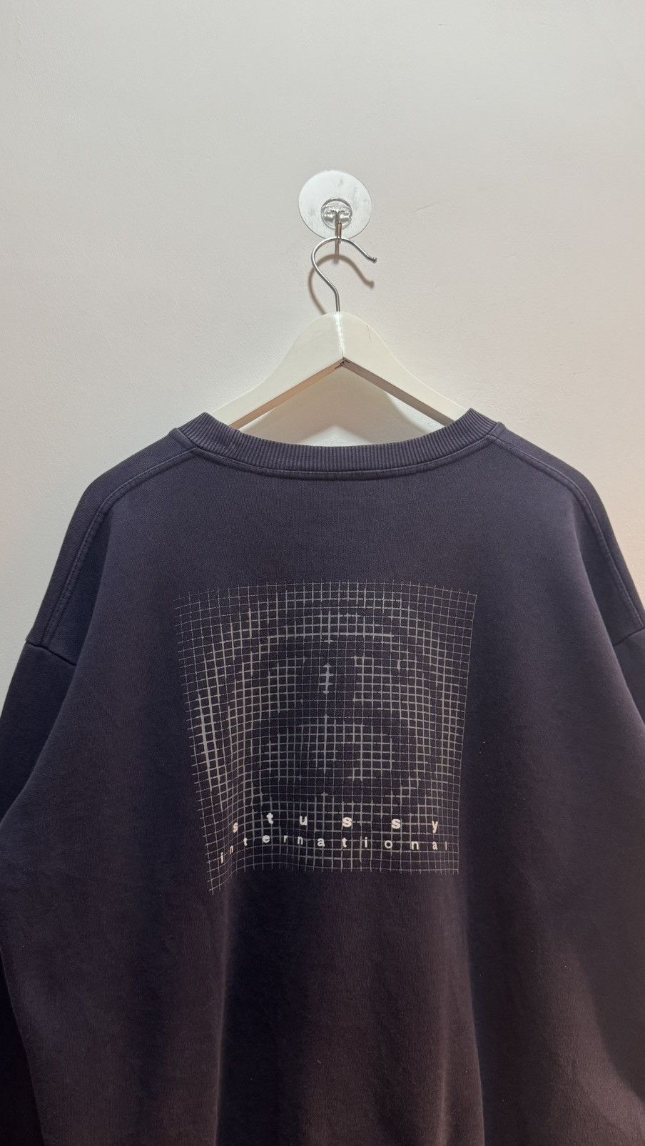 Stussy Vintage Stussy Geometric Logo Sweatshirt Size US L / EU 52-54 / 3 - 3 Thumbnail