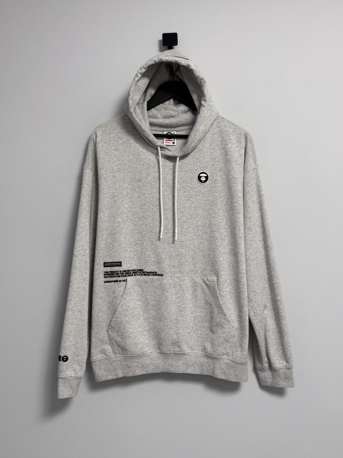 Aape Aape by A Bathing Ape Pullover Hoodie Aapenow Size US L / EU 52-54 / 3 - 1 Thumbnail