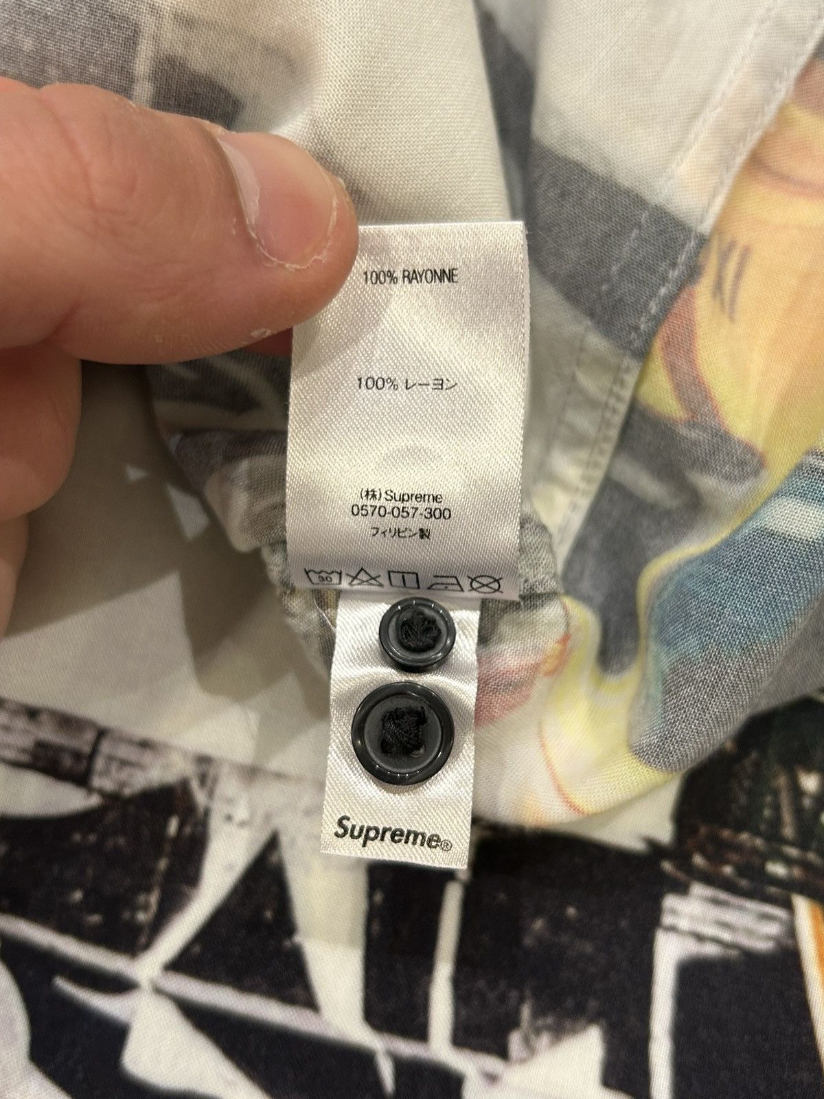 Supreme Supreme 190 Bowery Button Up Rayon Shirt Size US M / EU 48-50 / 2 - 5 Thumbnail