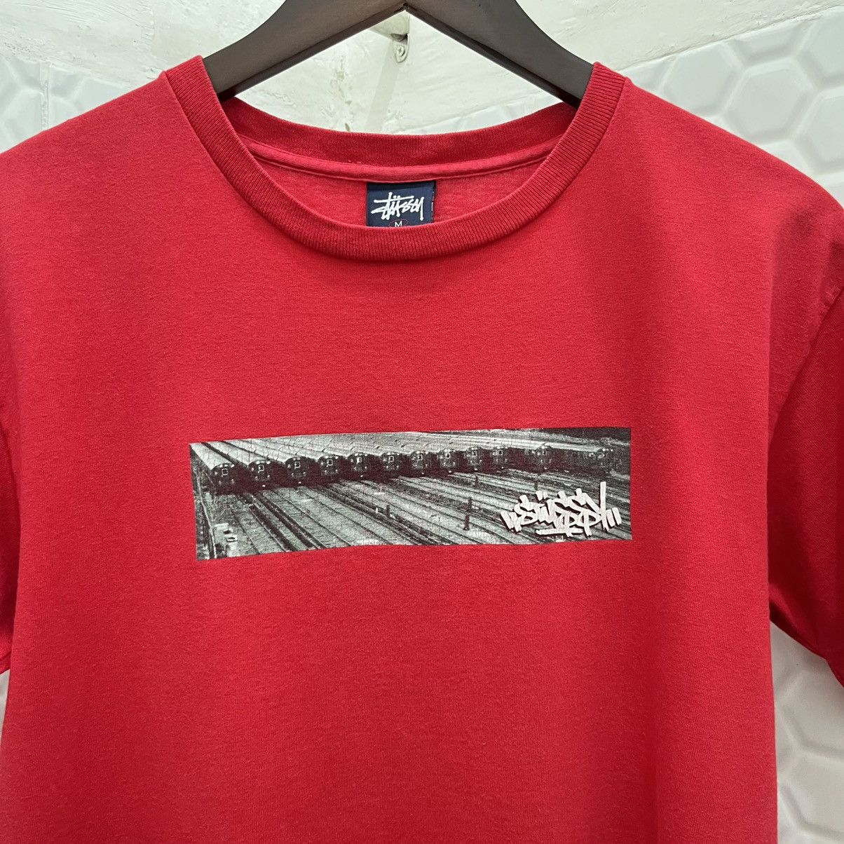 Stussy × Vintage Vintage Stussy x Eric Haze Grafitti Tee Size US M / EU 48-50 / 2 - 3 Thumbnail