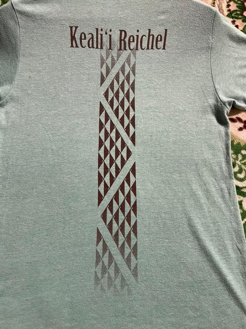 Vintage K6-09 Rare hawaii Vintage Kealiʻi Reichel Aloha Band Tees Size US M / EU 48-50 / 2 - 4 Thumbnail