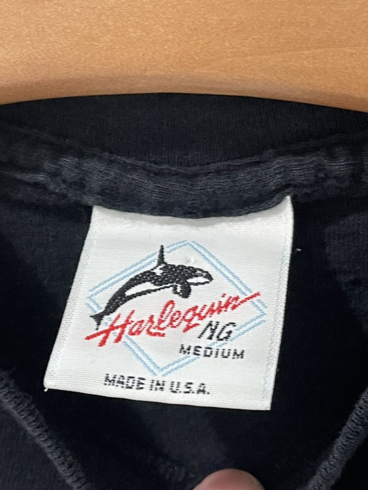 Designer × Vintage Vintage 1990 Harlequin Wolf Wilderness SS Shirt Size Small Size US S / EU 44-46 / 1 - 5 Thumbnail