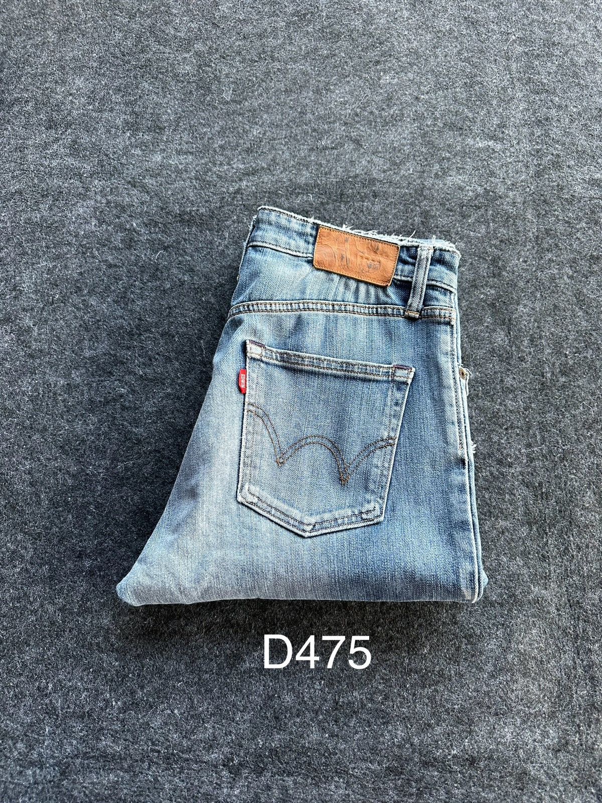 Edwin × Hysteric Glamour × Vintage Vintage Edwin 503 Washed Faded Blue Denim D475 Size US 30 / EU 46 - 17 Thumbnail