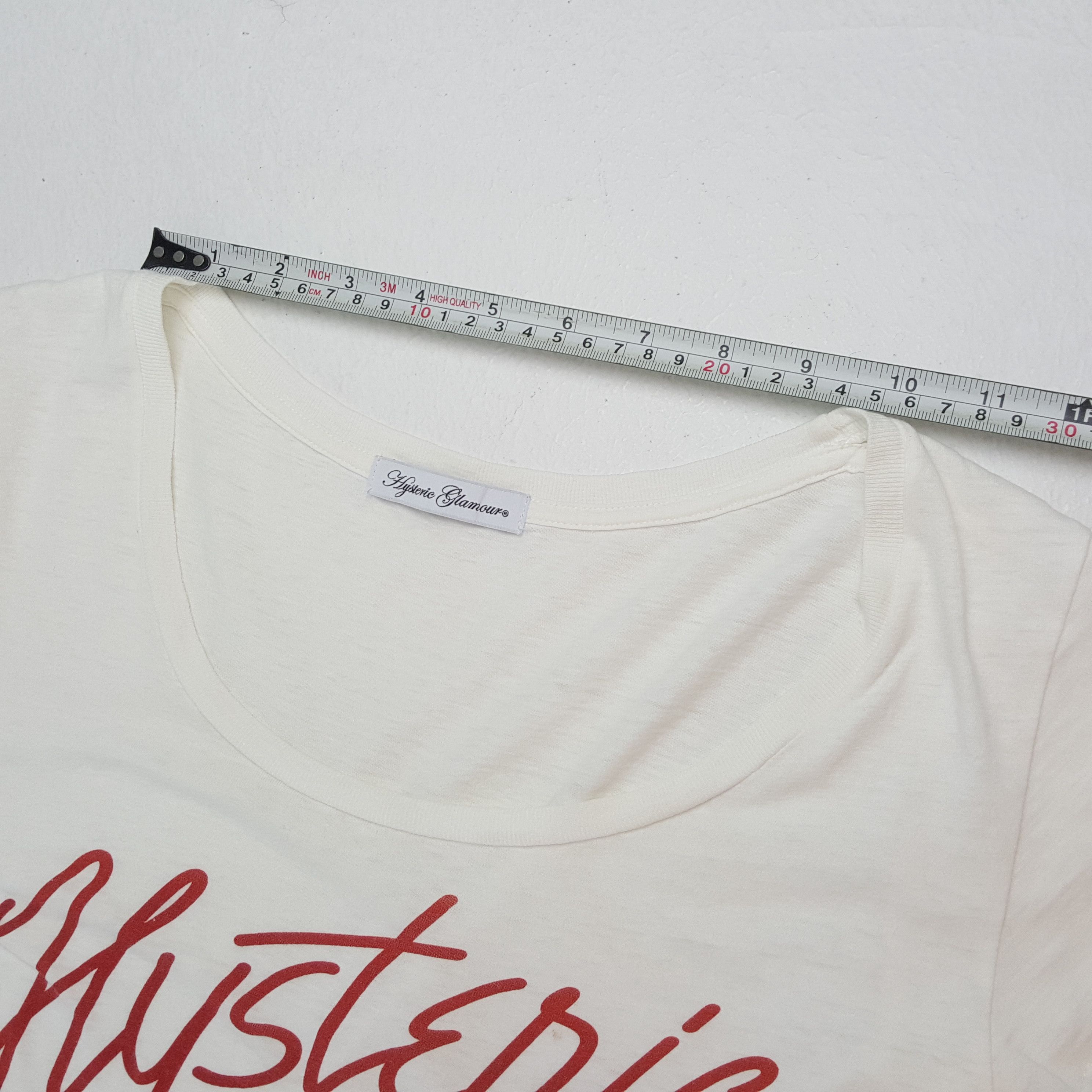 Hysteric Glamour × Japanese Brand × Vintage HYSTERIC GLAMOUR Japanese Brand Women Tshirt Size XS / US 0-2 / IT 36-38 - 8 Thumbnail