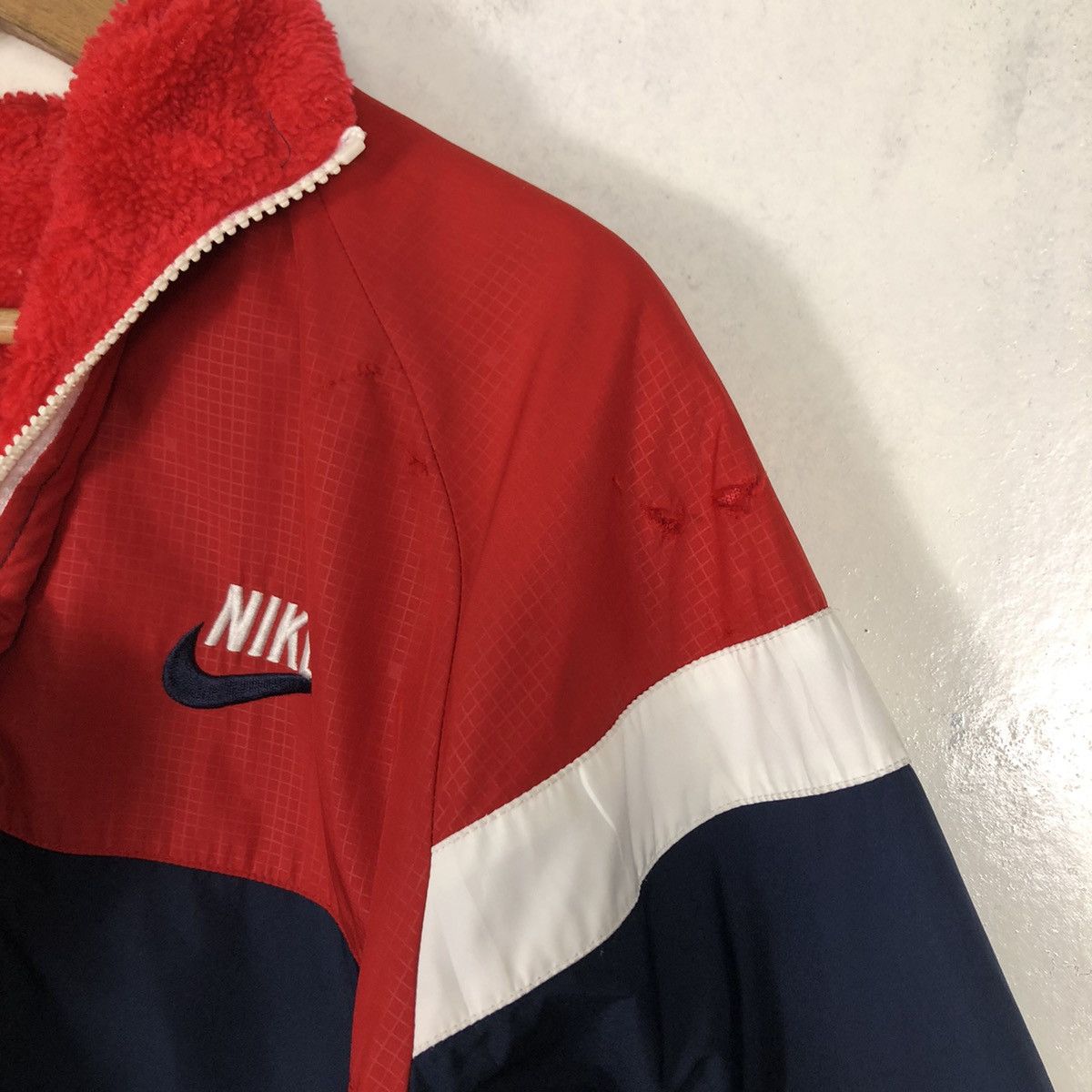 Nike 🔥VINTAGE NIKE ZIPPER JACKET STREETWEAR STYLE Size US L / EU 52-54 / 3 - 14 Thumbnail