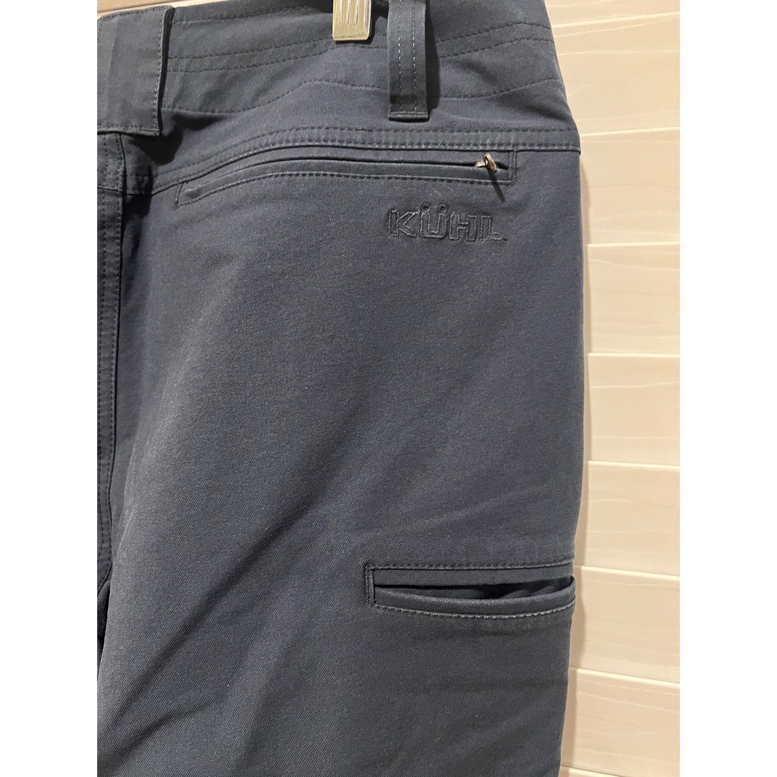 Kuhl Kuhl Resistor Chino Pants Mens 31x32 Navy Blue Casual Work T Size US 31 - 6 Thumbnail
