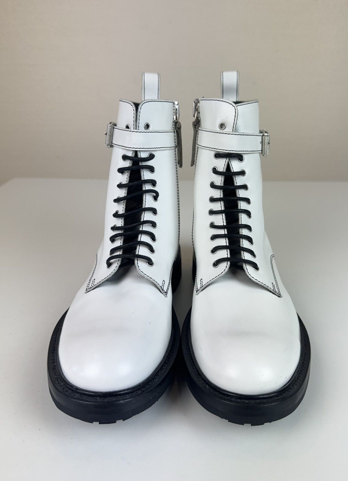 Belstaff Belstaff Finley biker moto lace up boots patent leather 36 Size US 6 / IT 36 - 11 Thumbnail