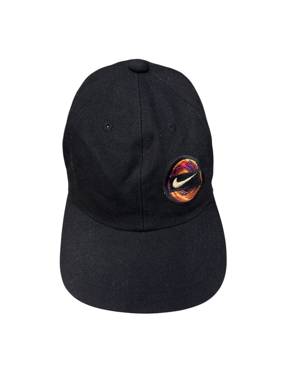 Nike VINTAGE 1990s NIKE EMBROIDERED LOGO SNAP BUTTON CAP Size ONE SIZE - 3 Thumbnail