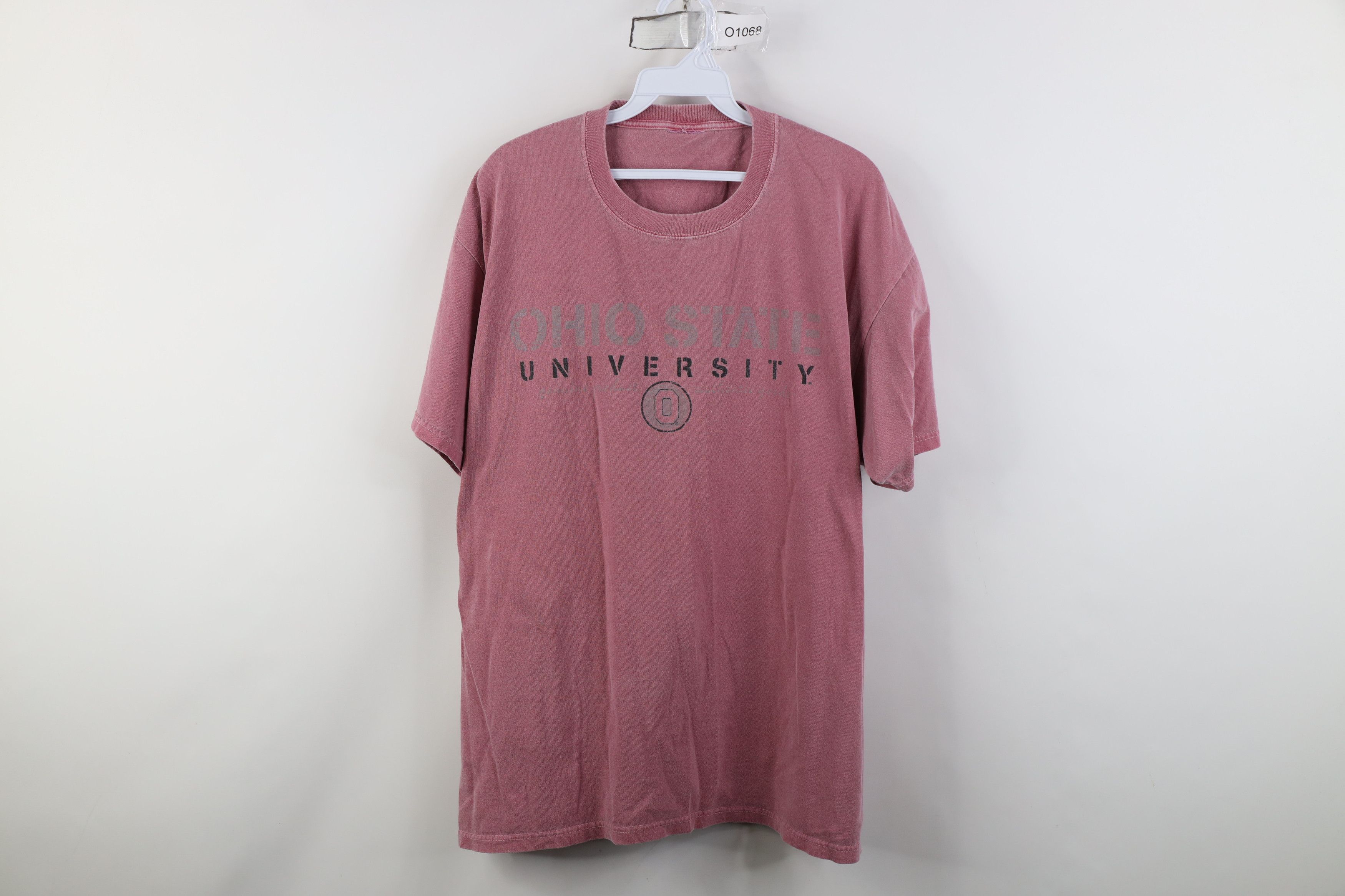 Vintage Vintage 90s Stonewash State University Short Sleeve T-Shirt Size US XL / EU 56 / 4 - 1 Thumbnail