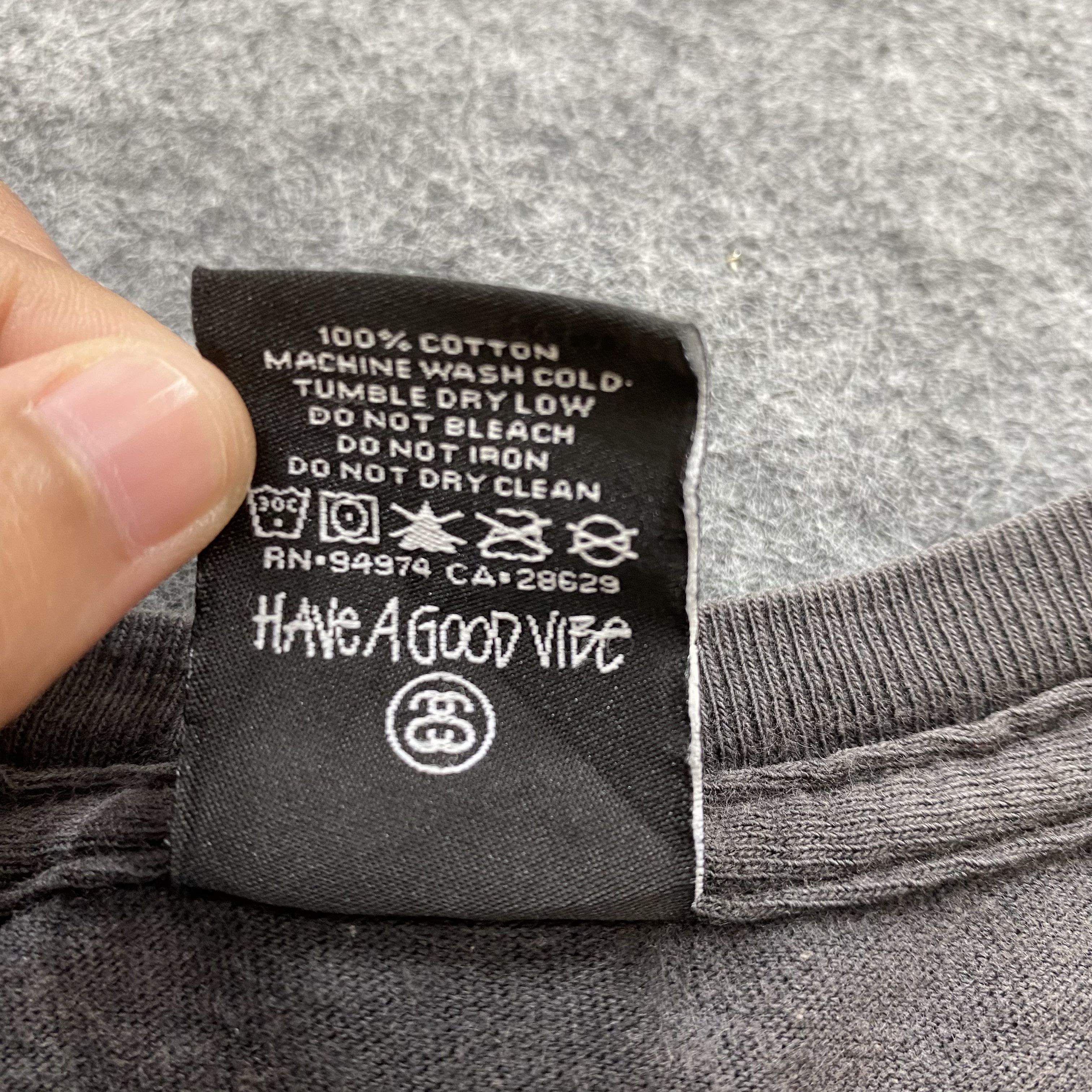 Stussy Stussy state of mind since 1980 Tshirt-N017 Size US L / EU 52-54 / 3 - 7 Thumbnail