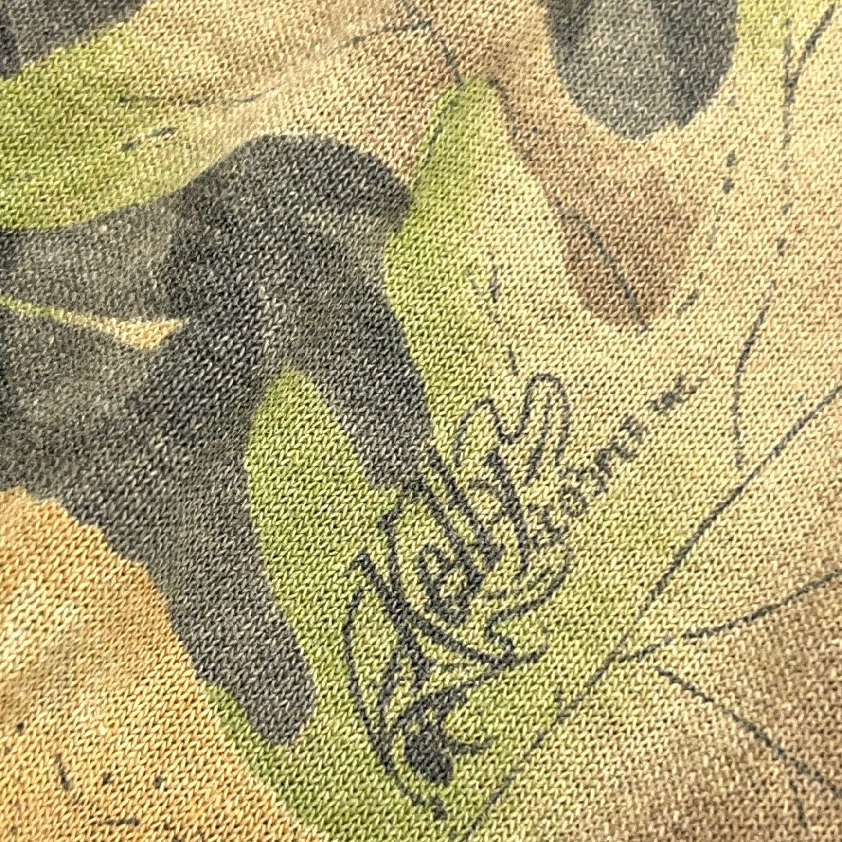 Vintage Vintage Kelly Camo Shirt Men XXL Brown Pocket Tee Wood Single Stitch 90s USA Chamed? Size US XXL / EU 58 / 5 - 3 Thumbnail