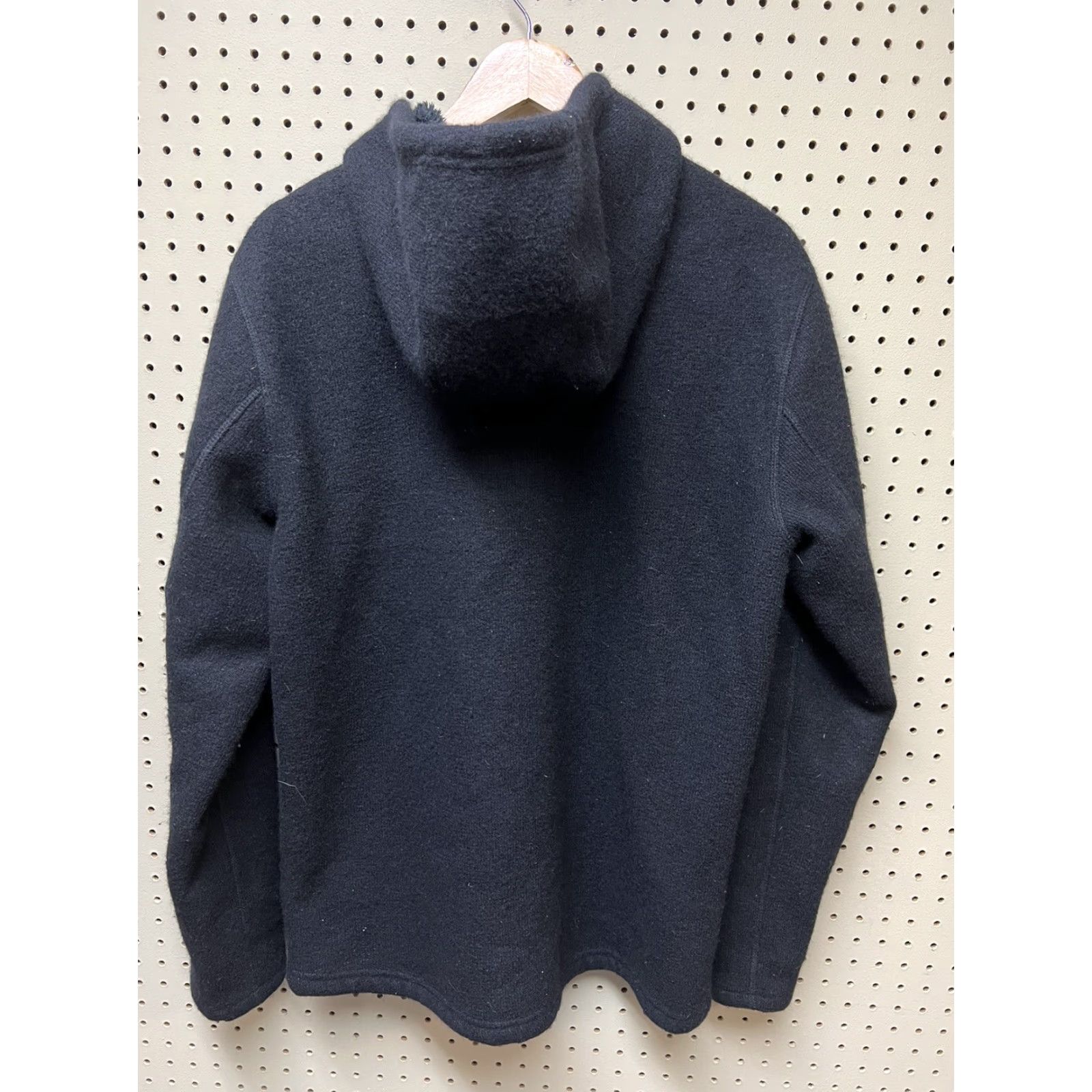 Quiksilver Quicksilver Mens Jacket Wool Blend Zip Hooded Lined Sherpa Black M Regular Winter Casual Hooded Mens Size US M / EU 48-50 / 2 - 2 Thumbnail