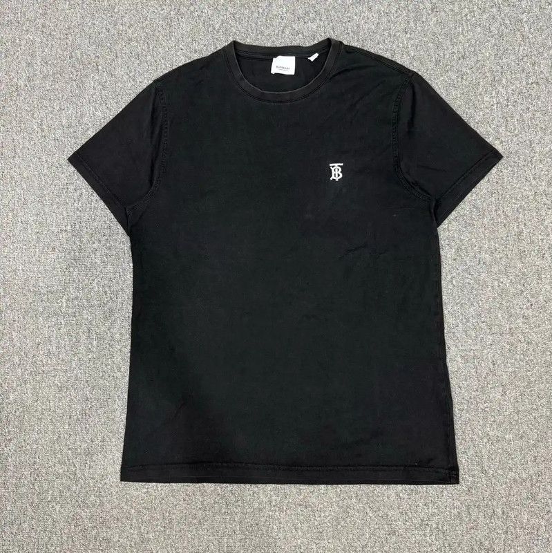 Burberry Burberry Black Cotton Men's T-shirt Size US M / EU 48-50 / 2 - 1 Thumbnail