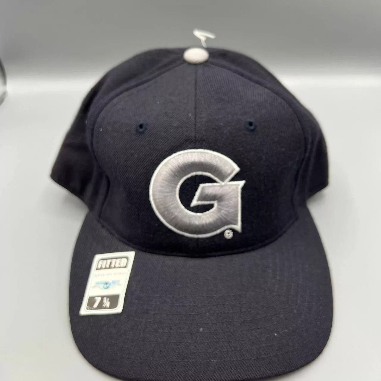 Top Of The World Georgetown Hoyas Hat Men 7 1/4 Black Gray Fitted Cap New Size ONE SIZE - 1 Thumbnail