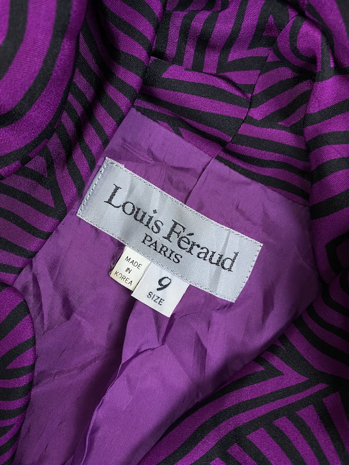 Louis Feraud Vintage Louis Feraud Double Button Cropped Style Blouse Size S / US 4 / IT 40 - 7 Thumbnail