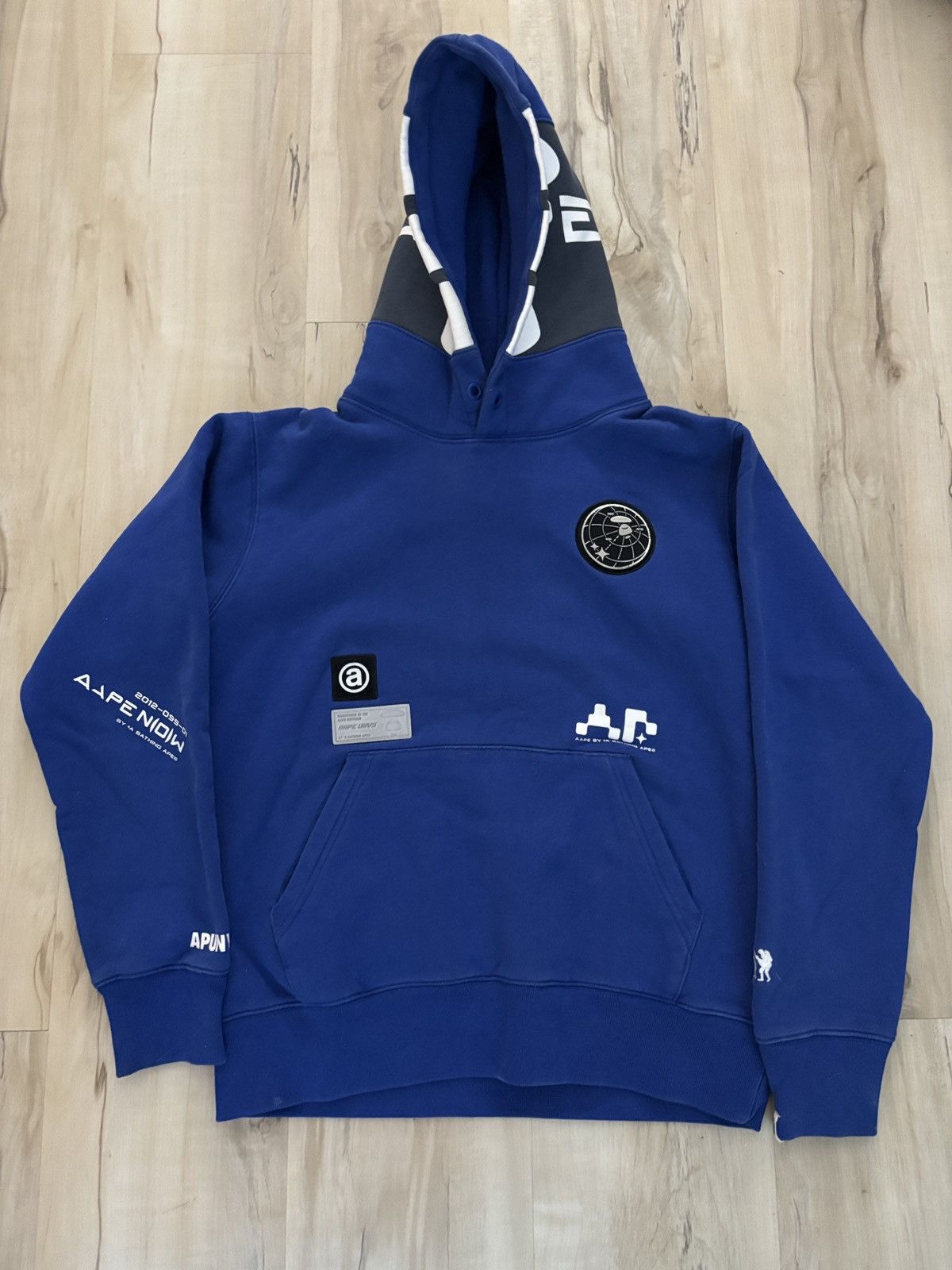 Aape × Bape Aape Blue Sweater Size US M / EU 48-50 / 2 - 1 Thumbnail